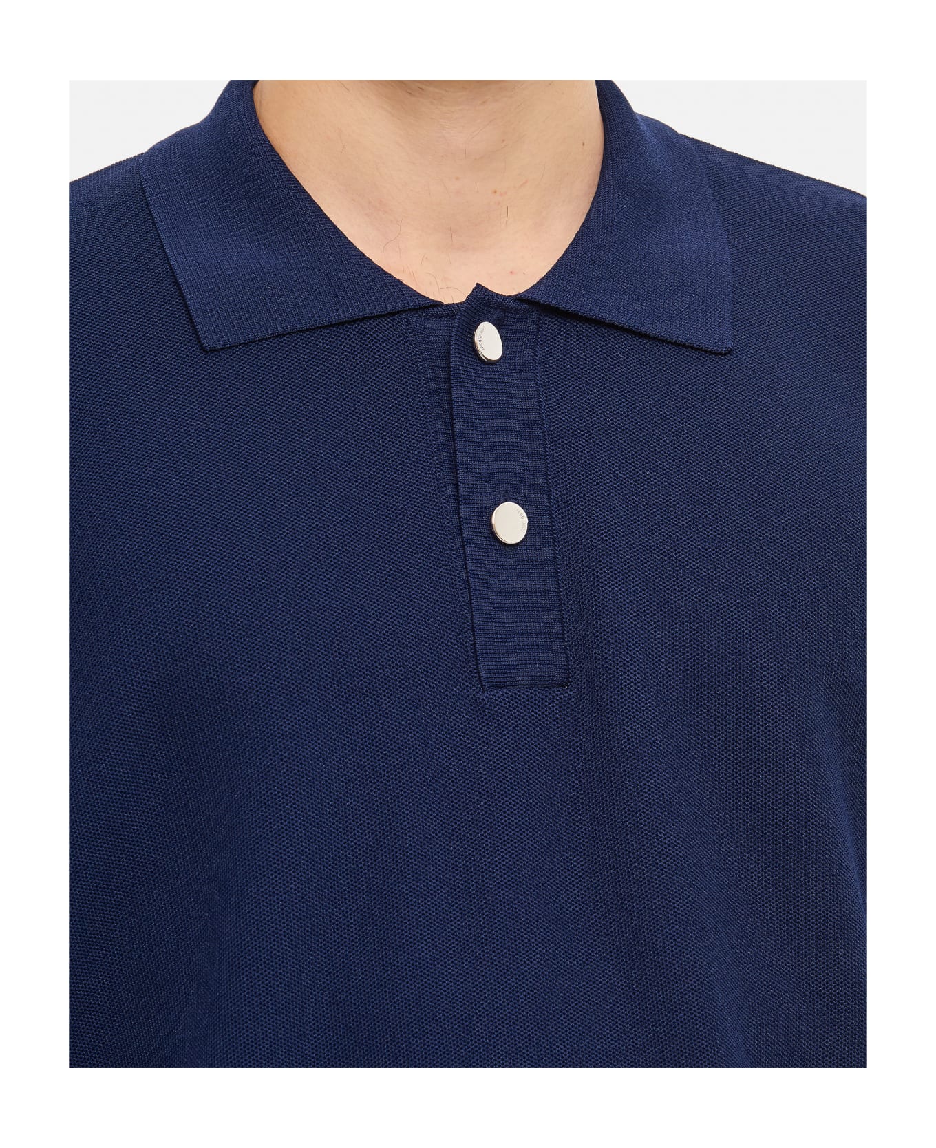 Jacquemus Maille Polo Shirt - Blue