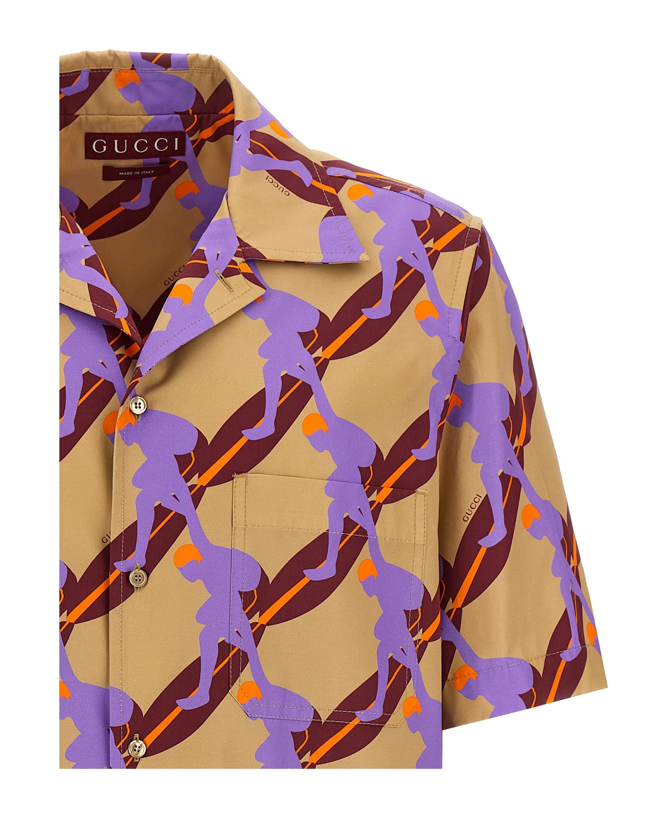 Gucci 
twisted Surf
 Shirt - Multicolor