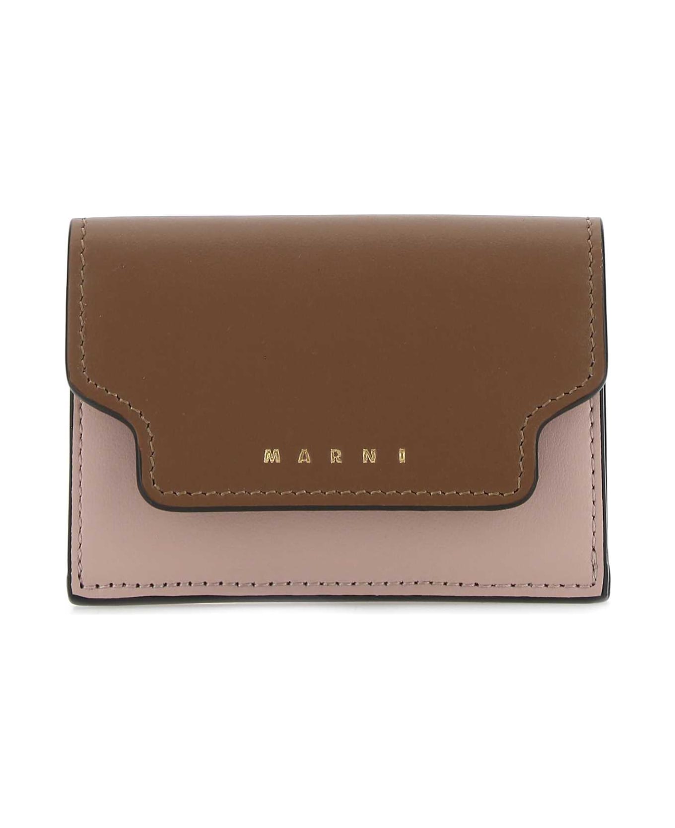 Marni Multicolor Leather Wallet - Z474N