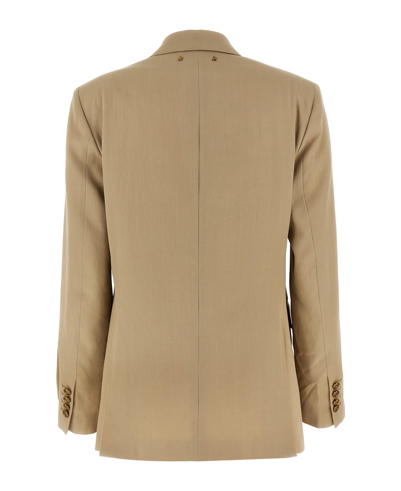 Golden Goose Heraldic Buttons Blazer - Beige