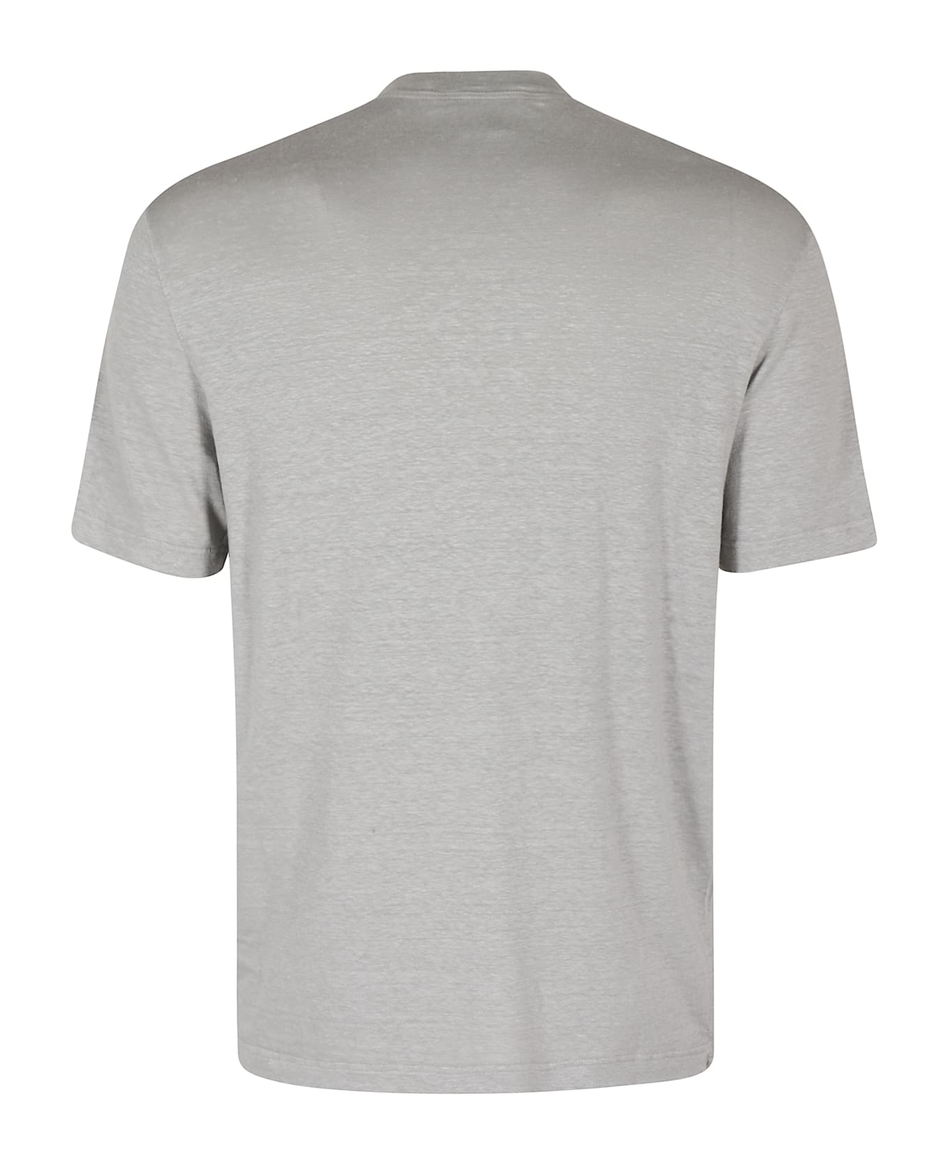Filippo De Laurentiis Tshirt Mm Lino Stretch - Sasso