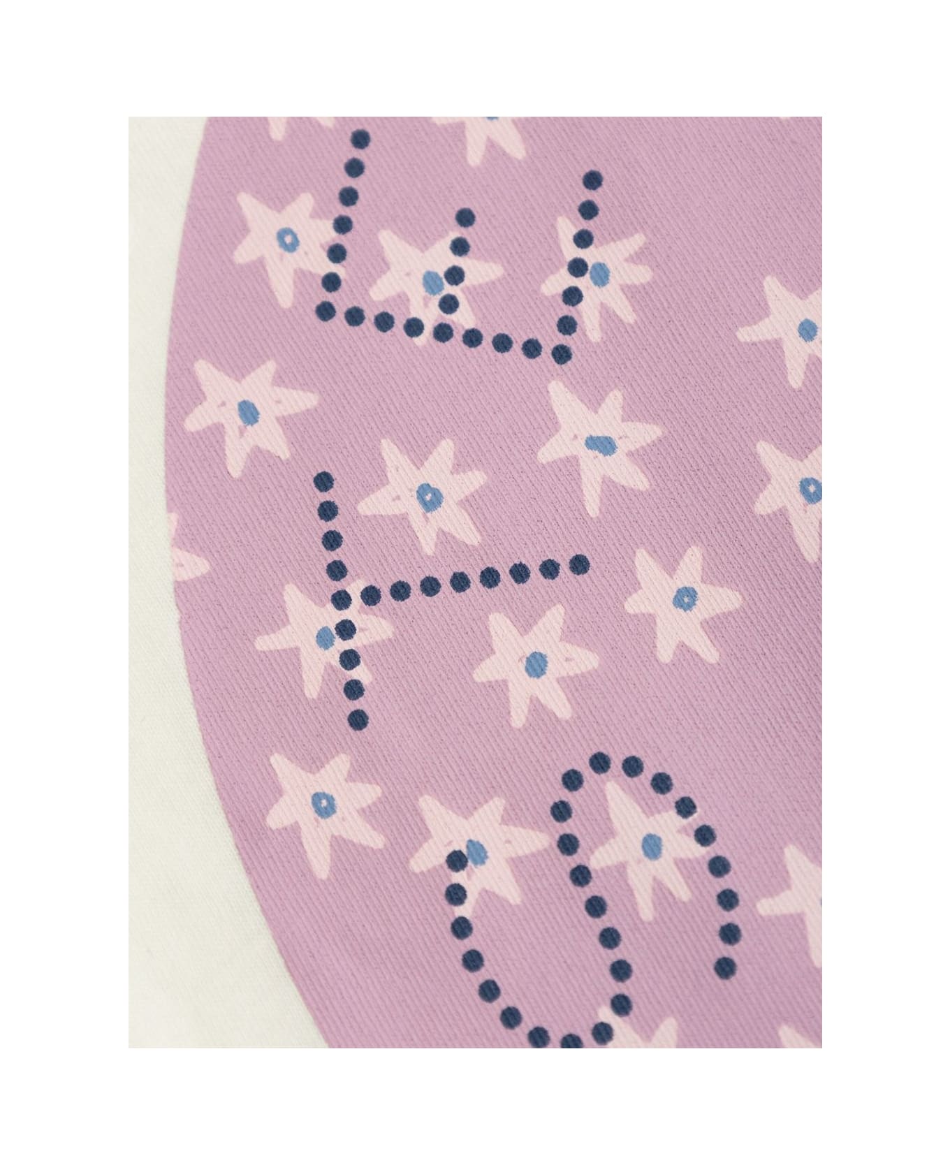 Stella McCartney Kids T-shirt With Floral Logo - White