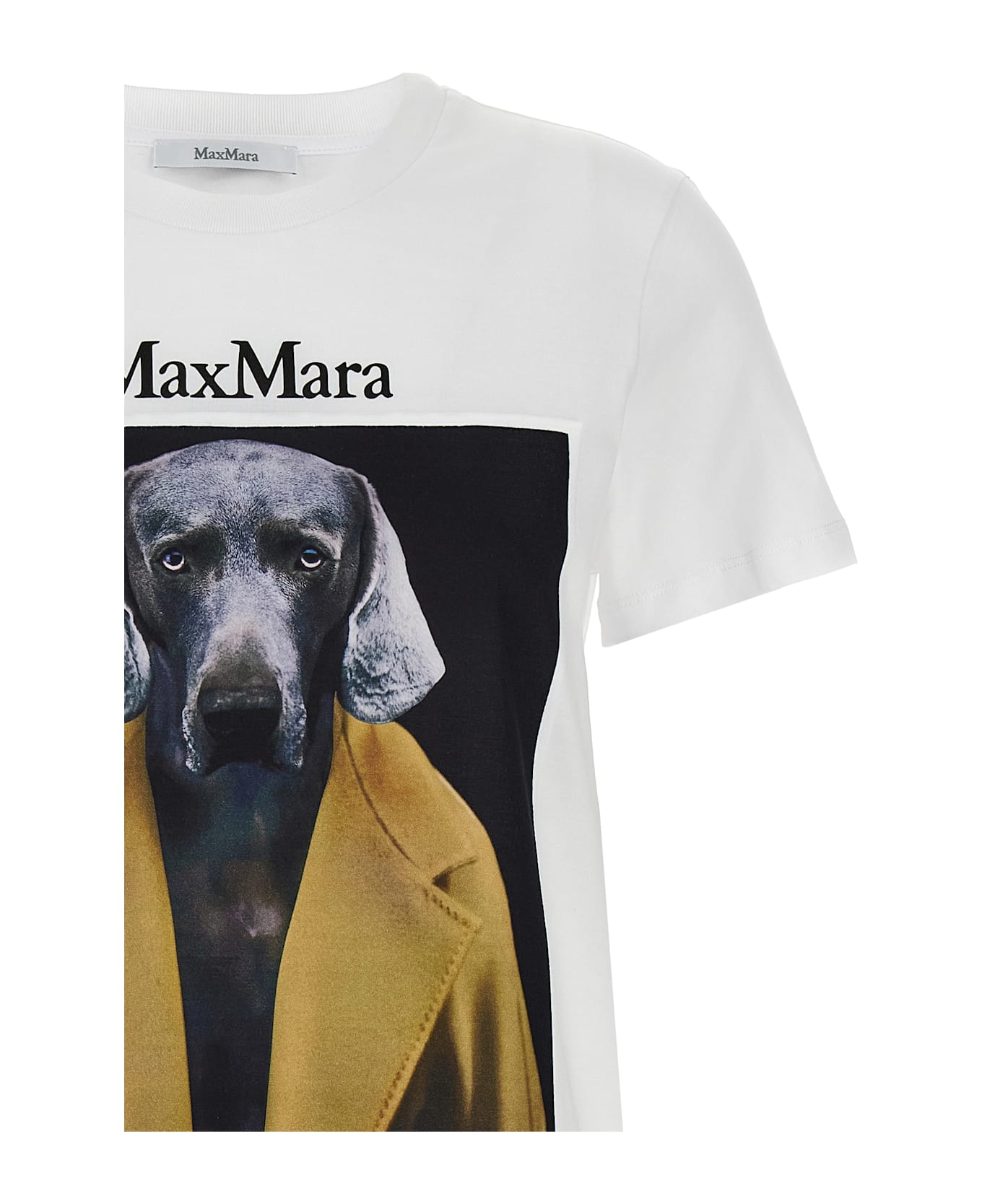 Max Mara 'cipria' T-shirt - WHITE