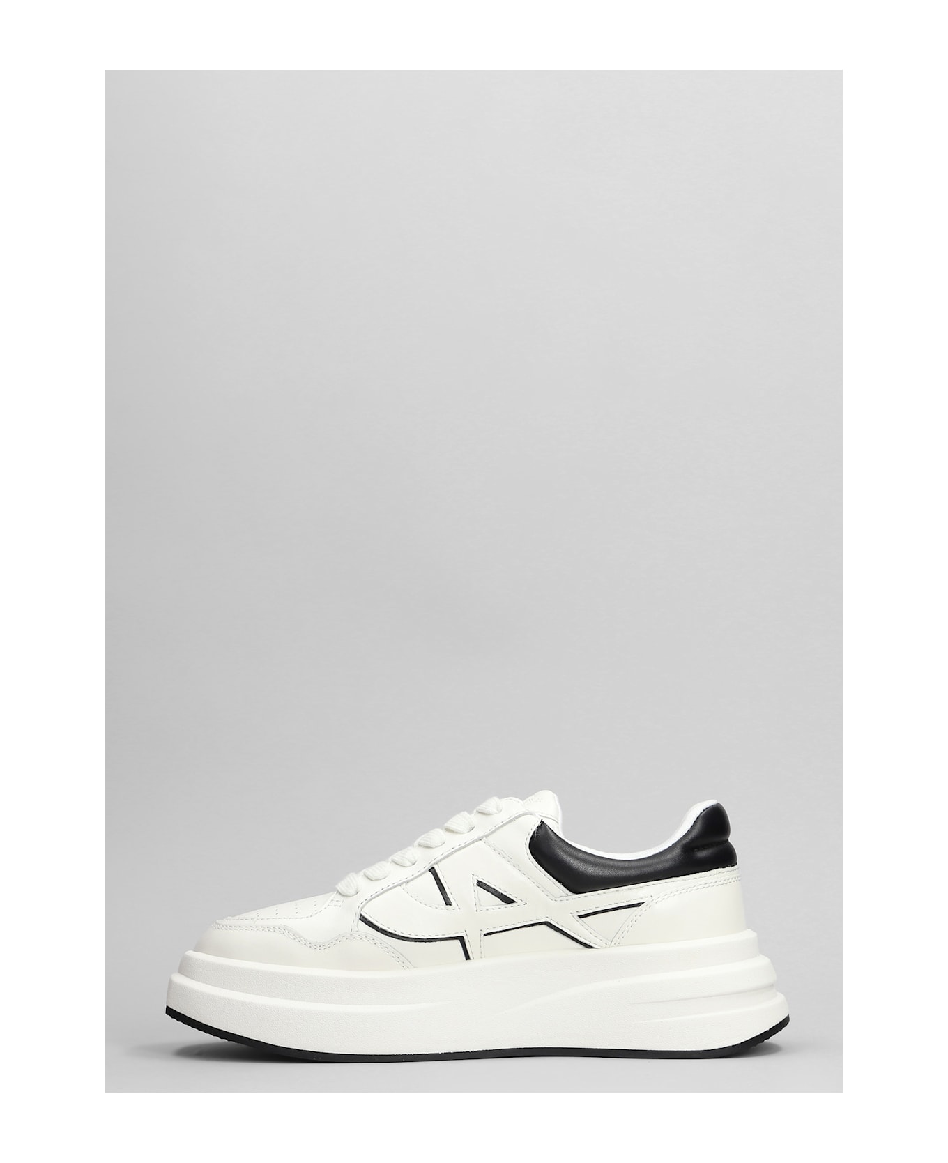 Ash Icone Sneakers In White Leather - white