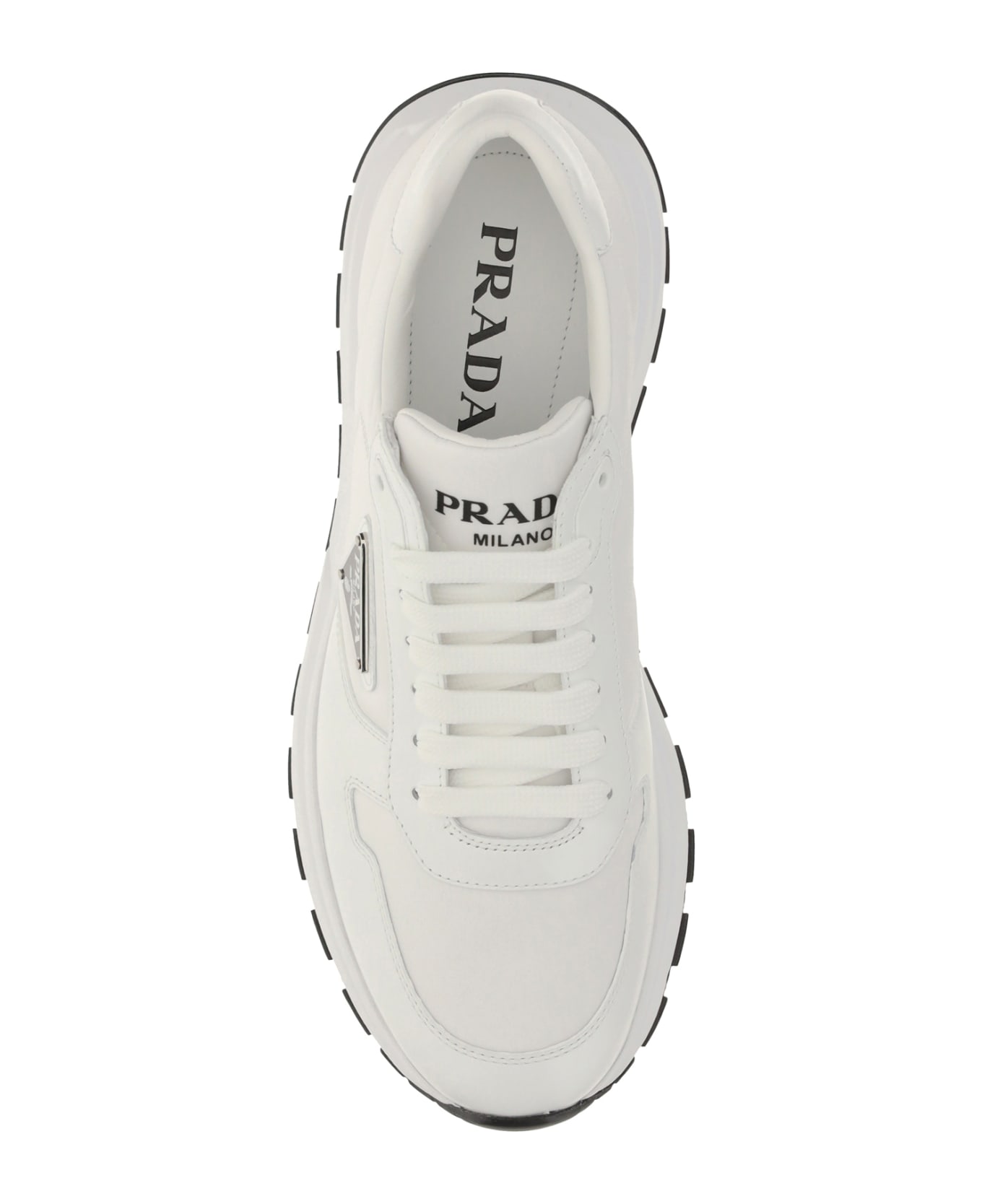 Prada Prax 01 Sneakers - Bianco+nero