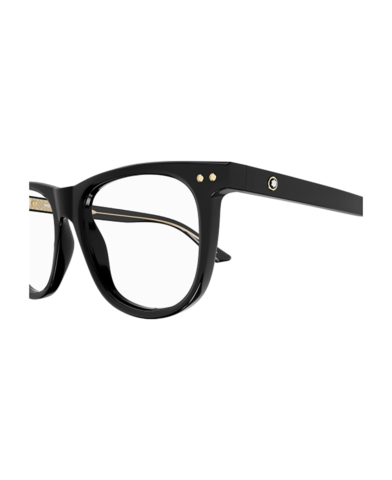 Montblanc MB0323O Eyewear - Black Black Transpare アイウェア