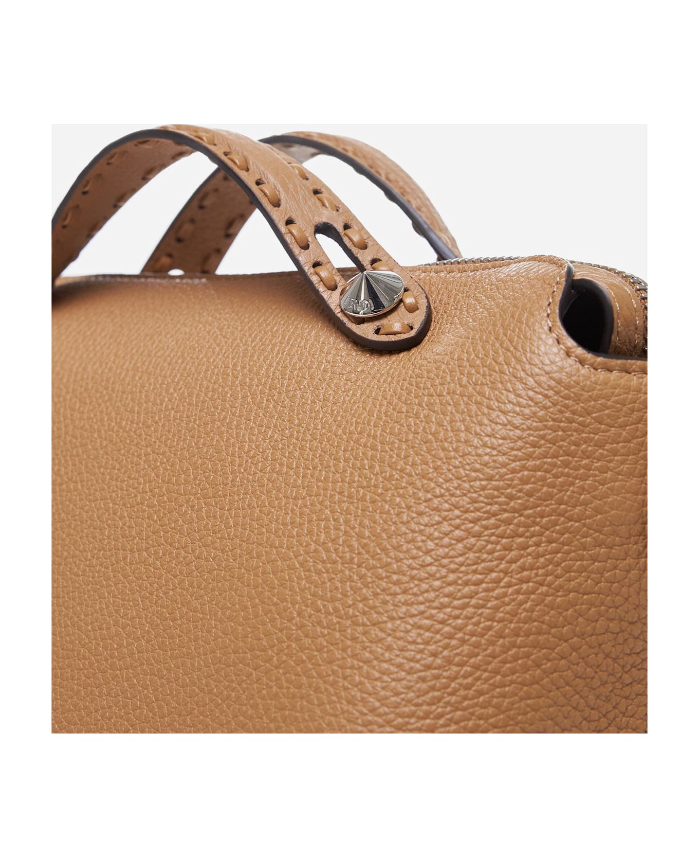 Fendi By The Way Leather Medium Bag - Cappuccino