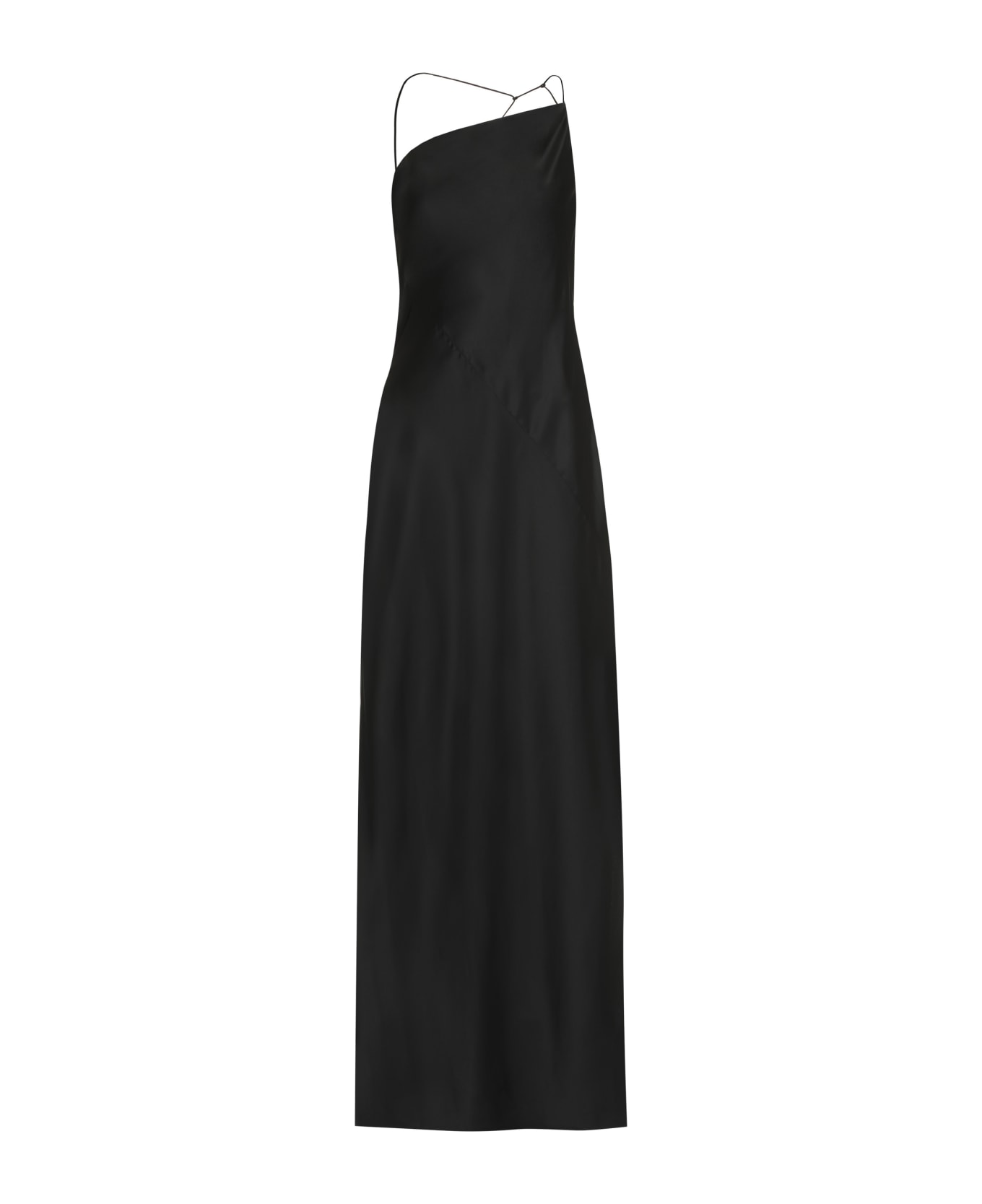Calvin Klein Crepe Dress - Black ワンピース＆ドレス