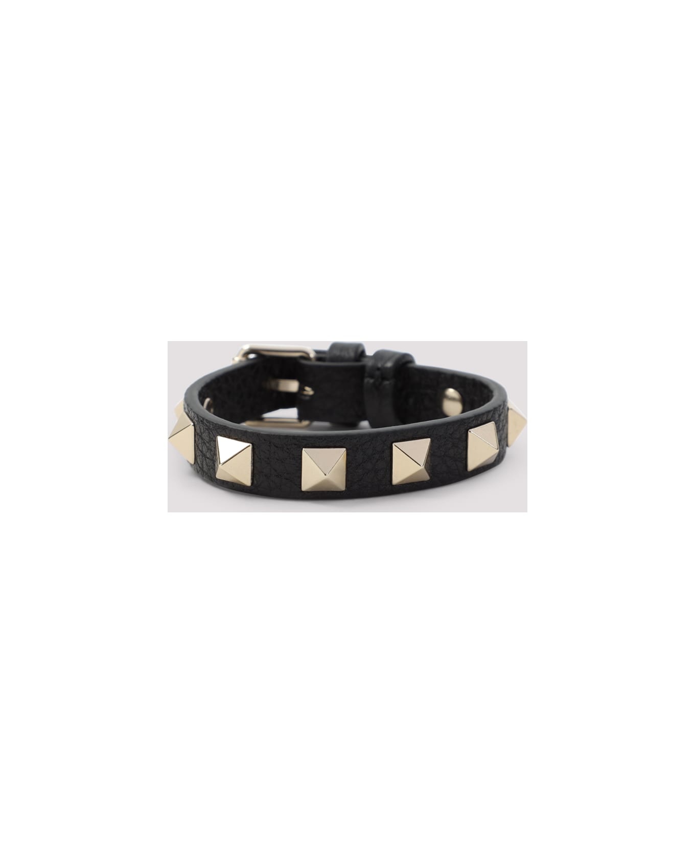 Valentino Garavani Leather Bracelet - No Nero