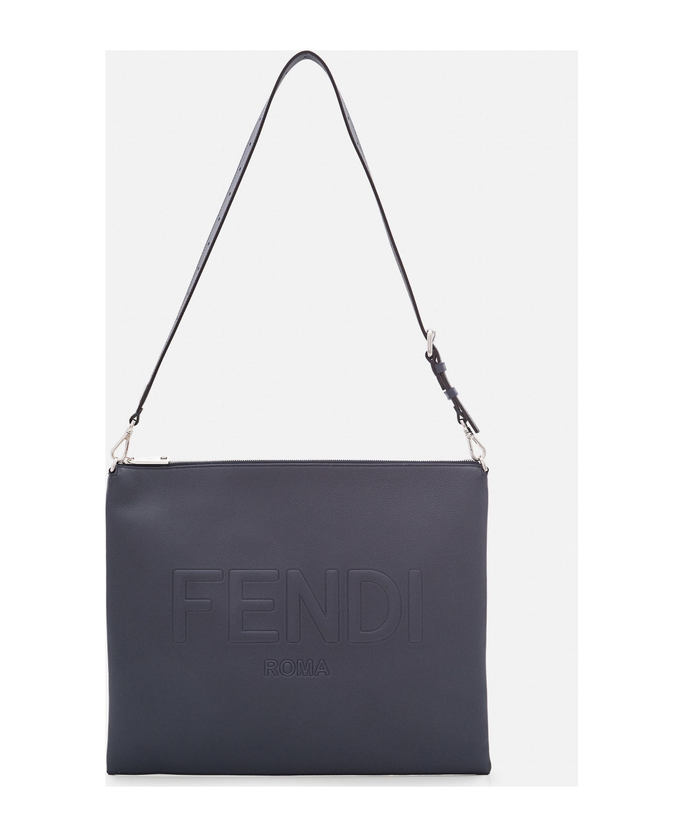 Fendi Leather Fendi Messenger - Blue