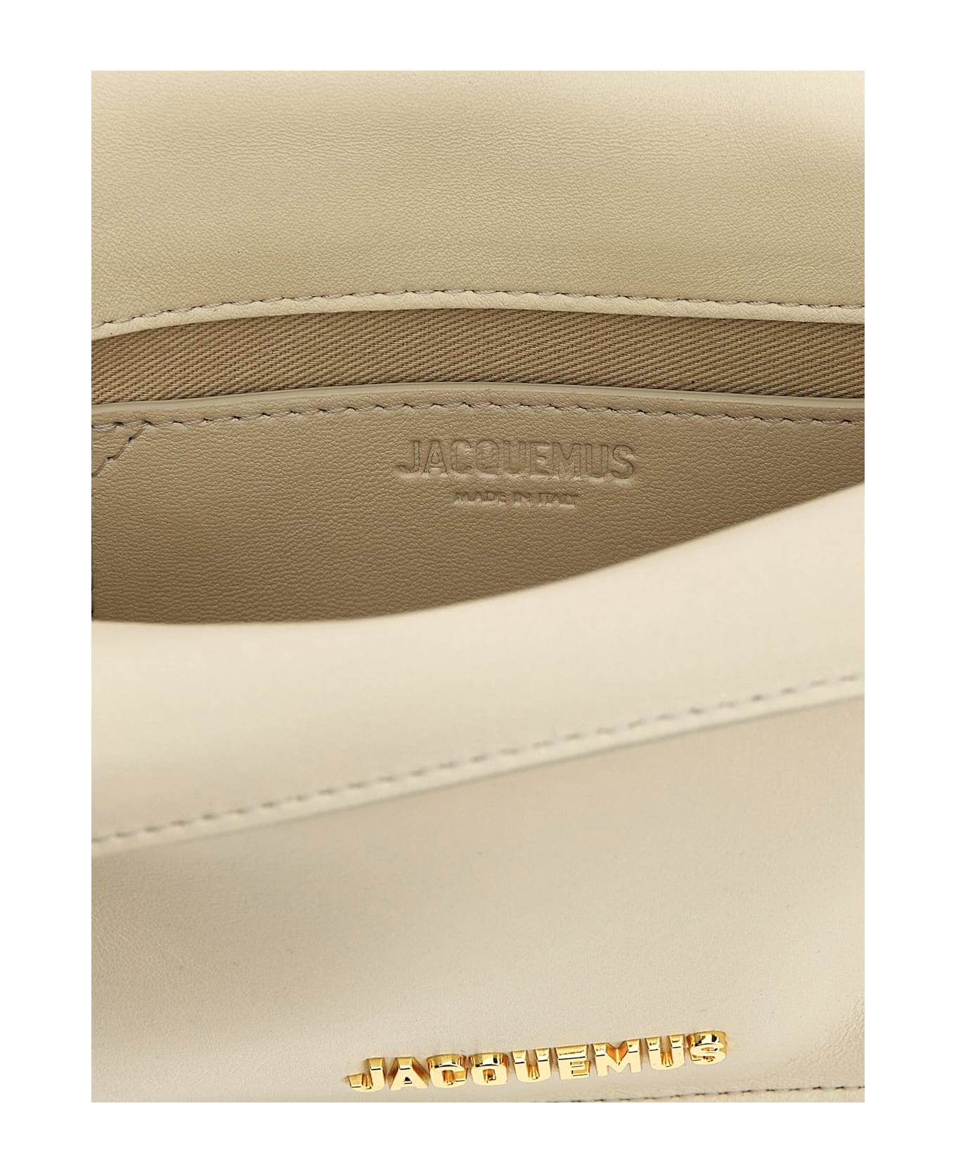 Jacquemus 
la Petite Pochette Rond Carré
 Clutch - White