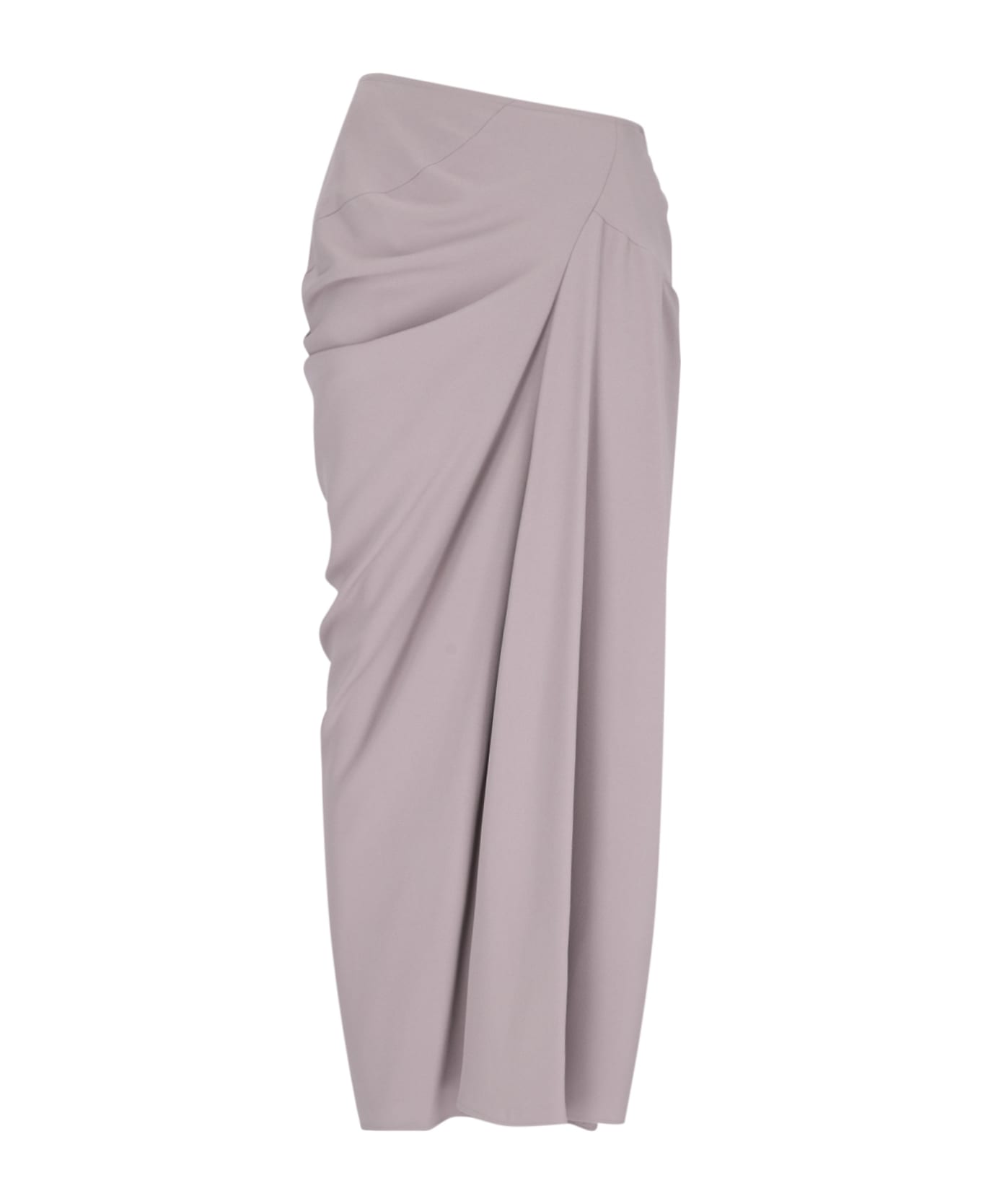 Dries Van Noten Draped Maxi Skirt - Pink