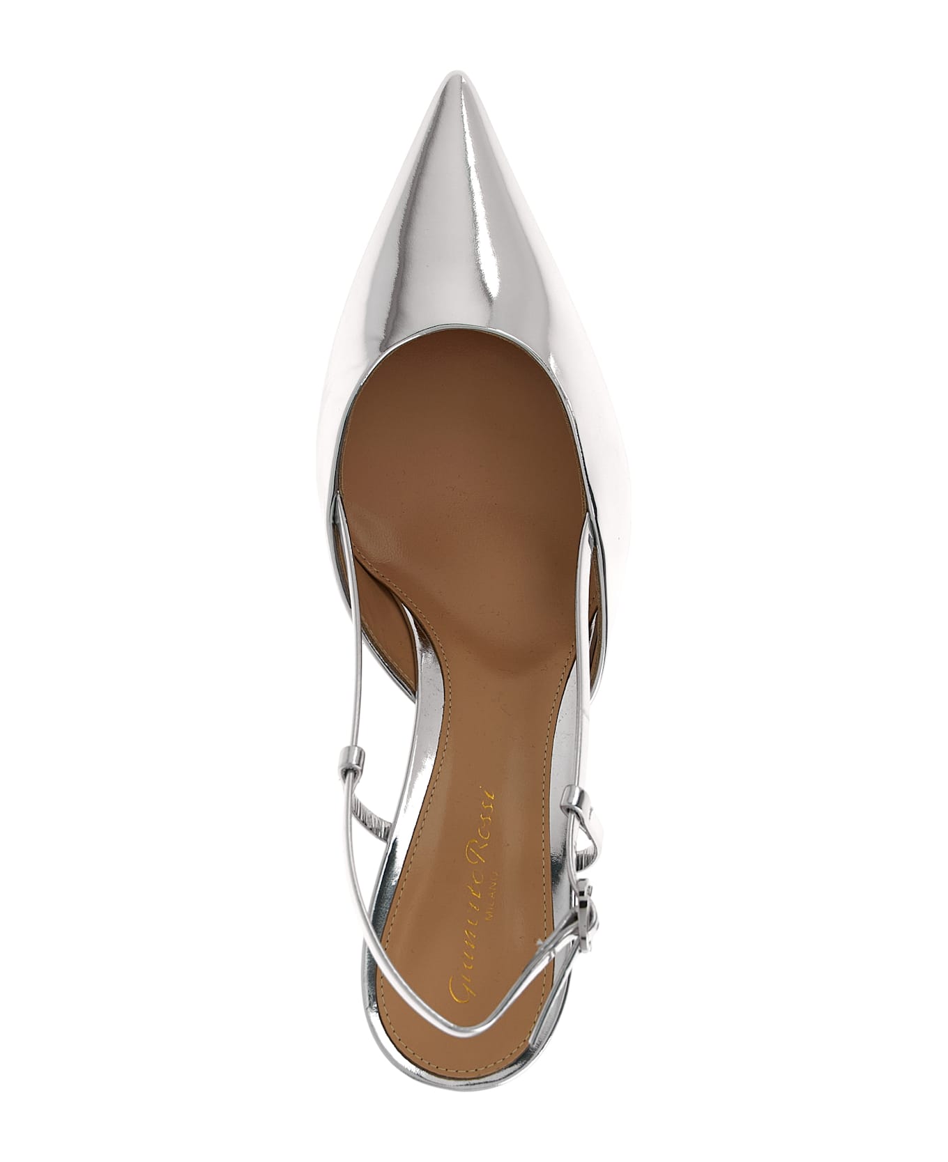 Gianvito Rossi 
ascent
 Slingback - Silver