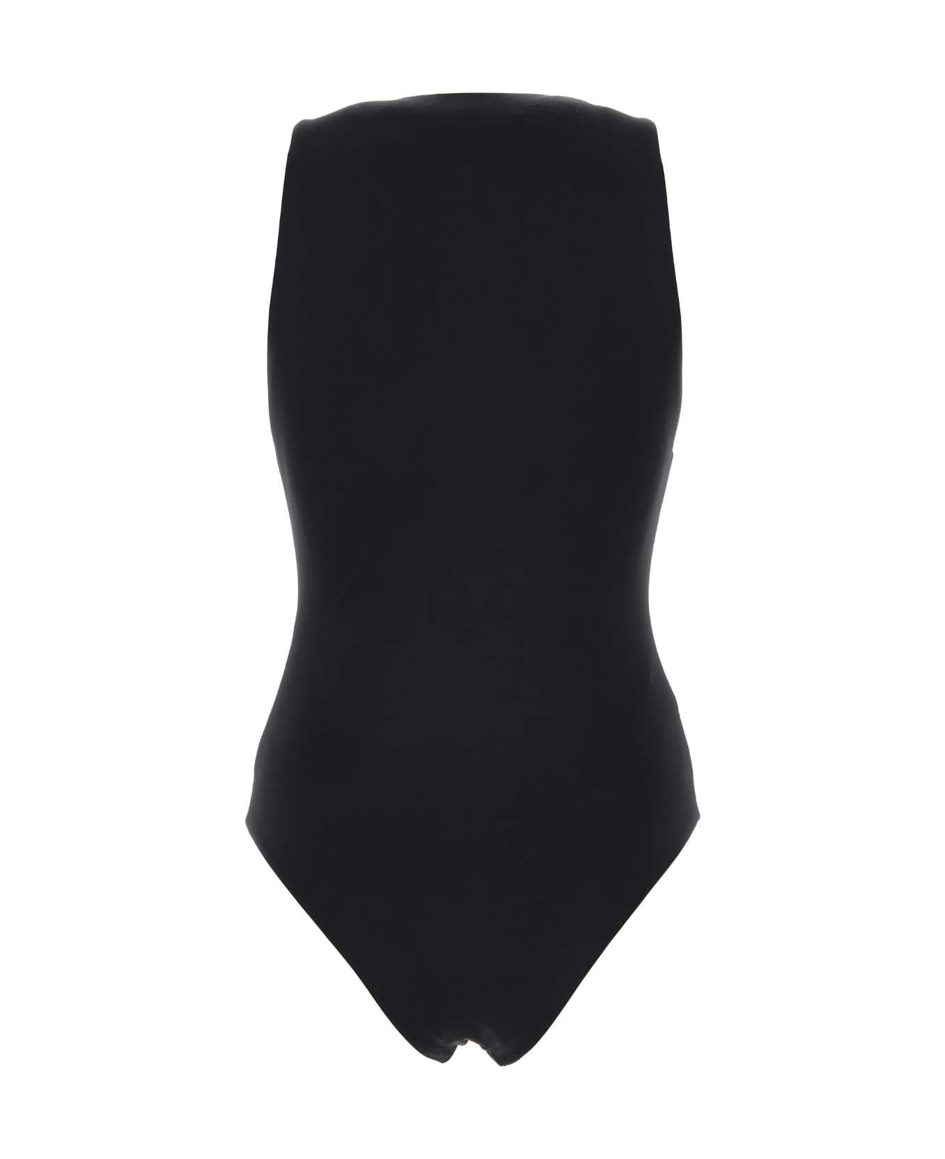 Prada Black Stretch Nylon Swimsuit - NERO