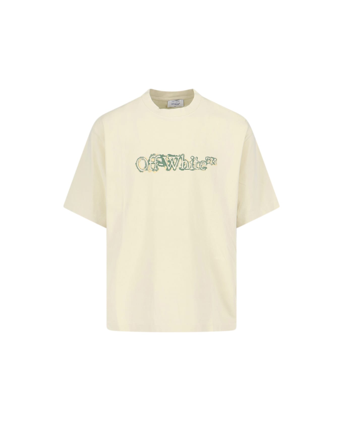 Off-White Cloudy Arrow T-shirt - Beige
