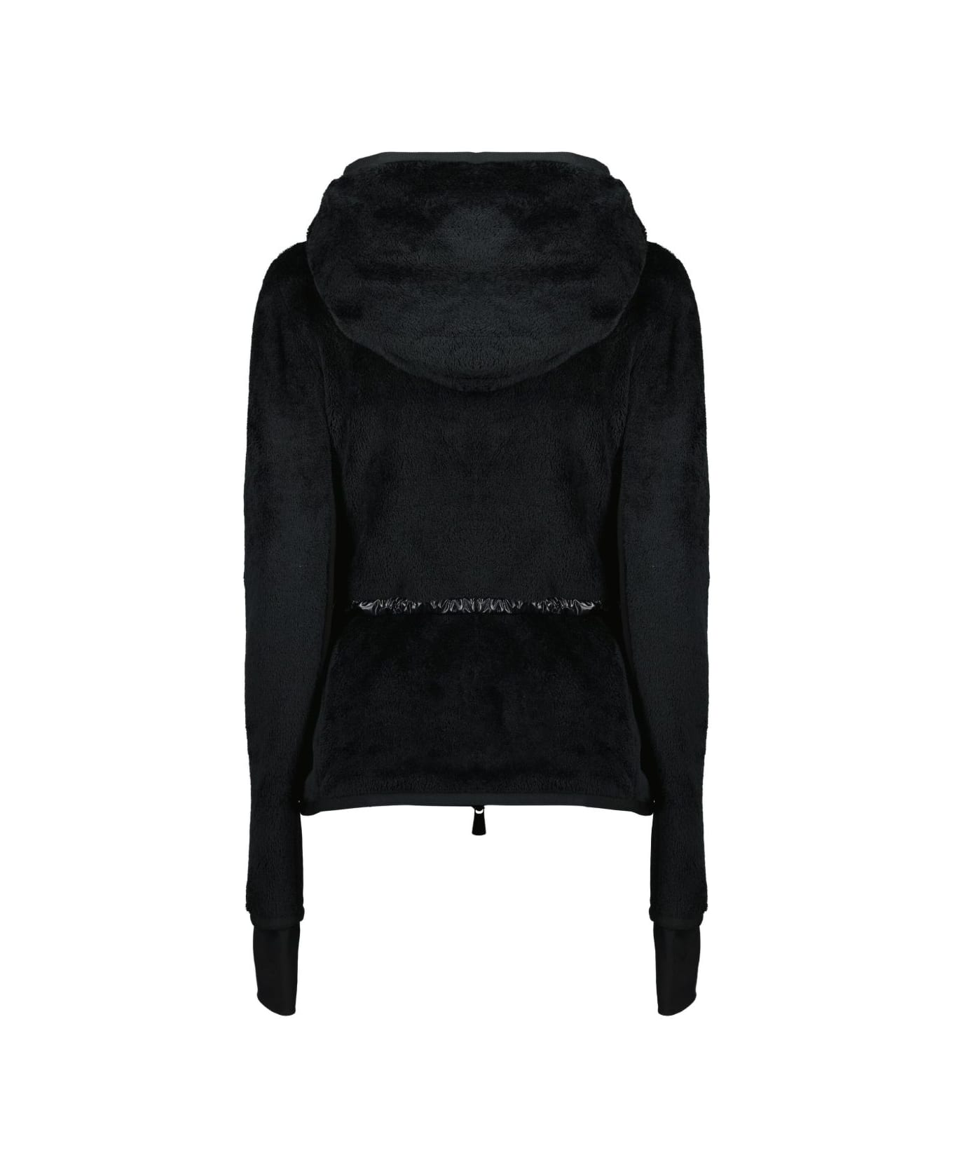 Moncler Grenoble Zip-up Polartec Jacket - Black
