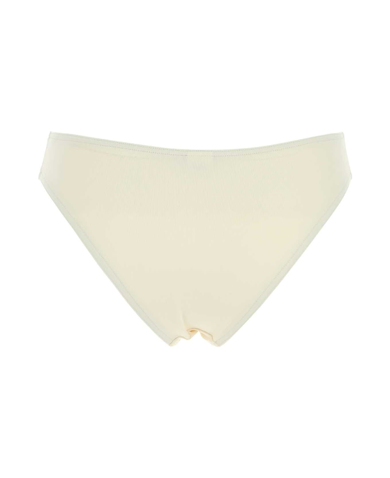Eres Ivory Stretch Nylon Coulisse Bikini Bottom - SABLEFIN