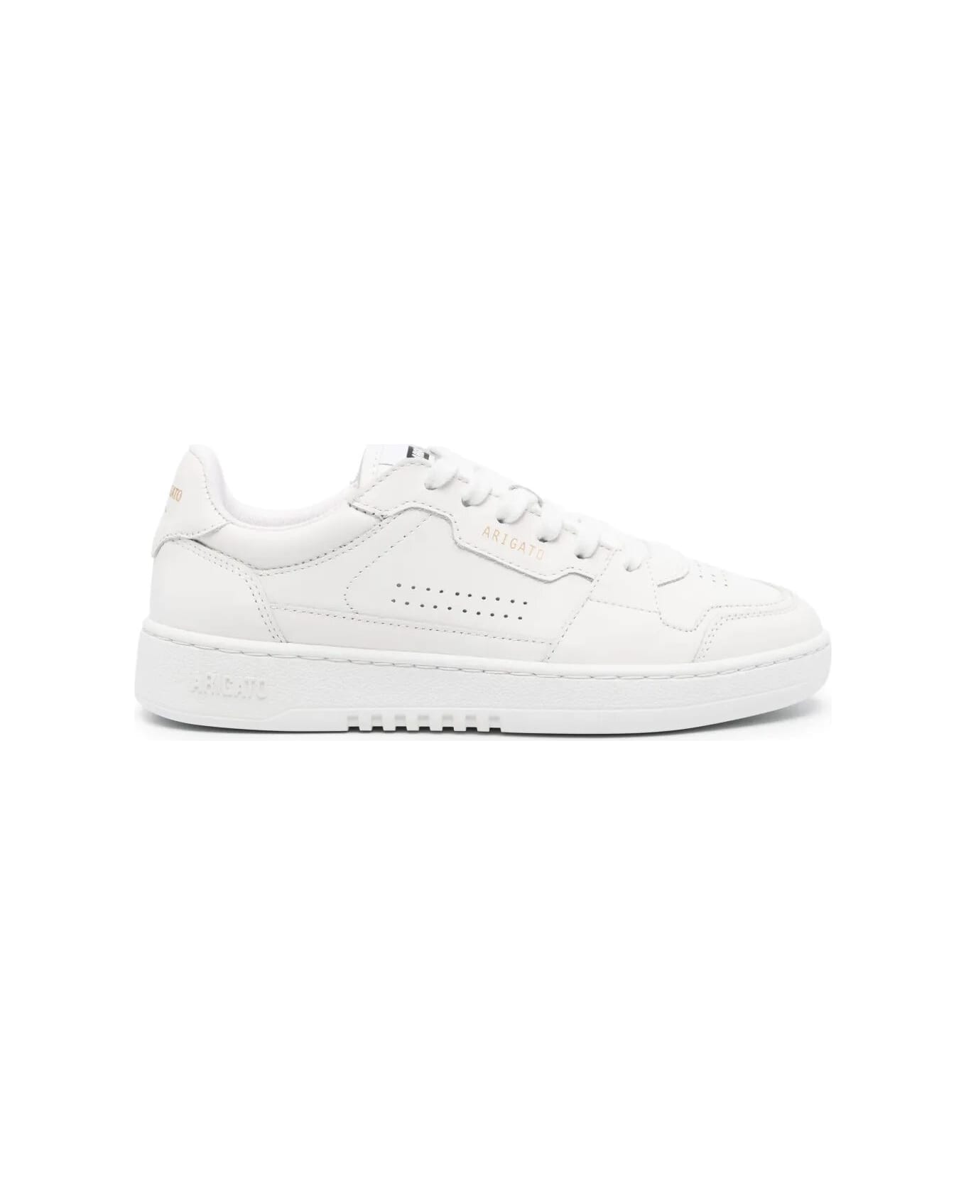 Axel Arigato Dice Lo Leather Sneakers - WHITE/WHITE