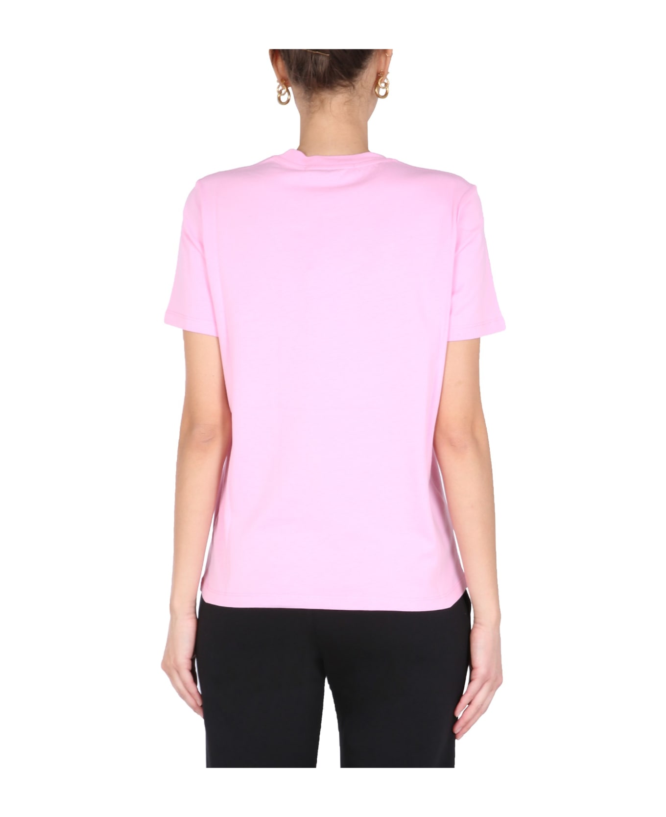 MSGM T-shirt With Logo - Pink