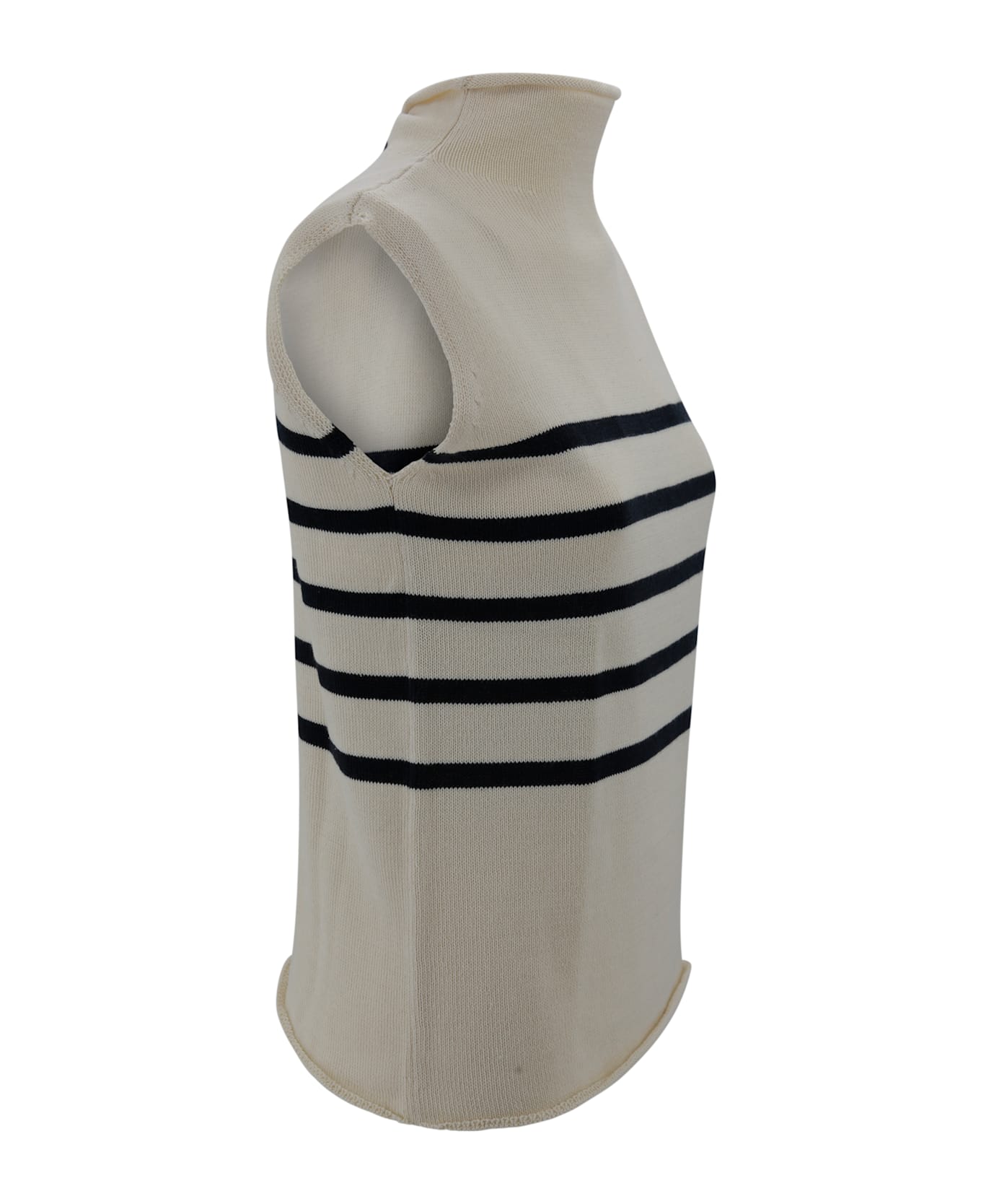 Weekend Max Mara Knit Gilet - White