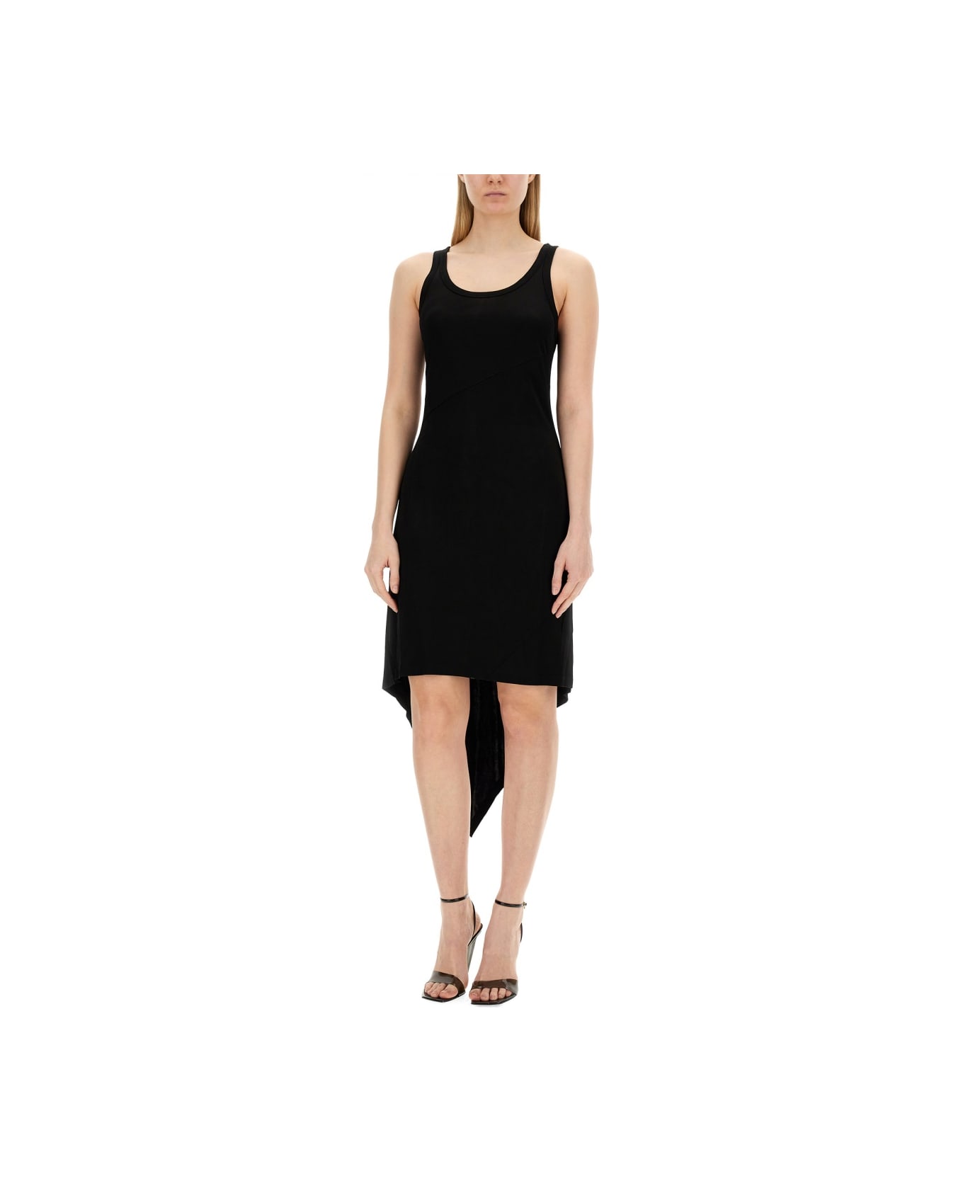Helmut Lang Jersey Camisole Dress - BLACK