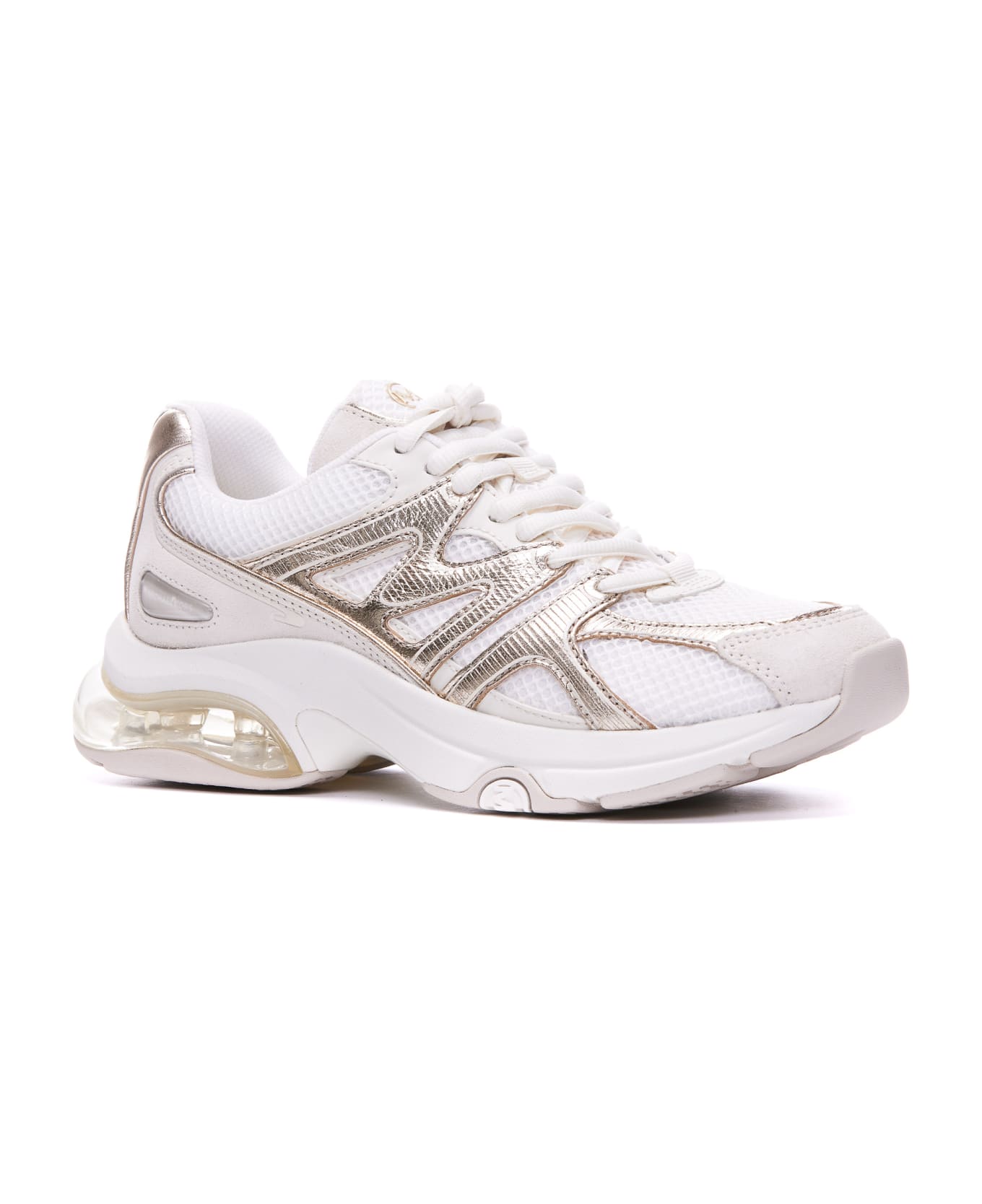 MICHAEL Michael Kors Active Sneakers In White Fabric - White