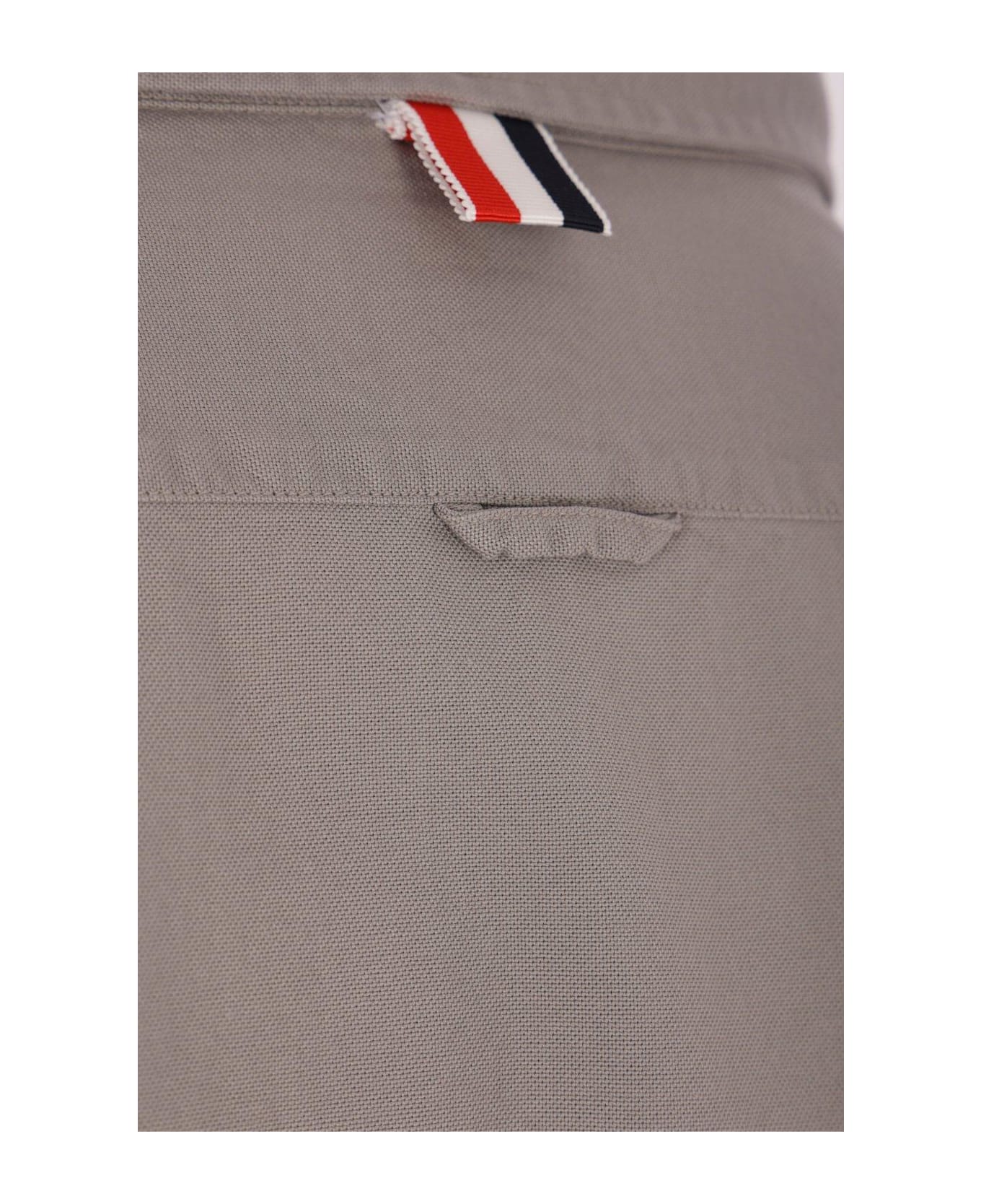 Thom Browne Oxford Armband Shirt - MED GREY