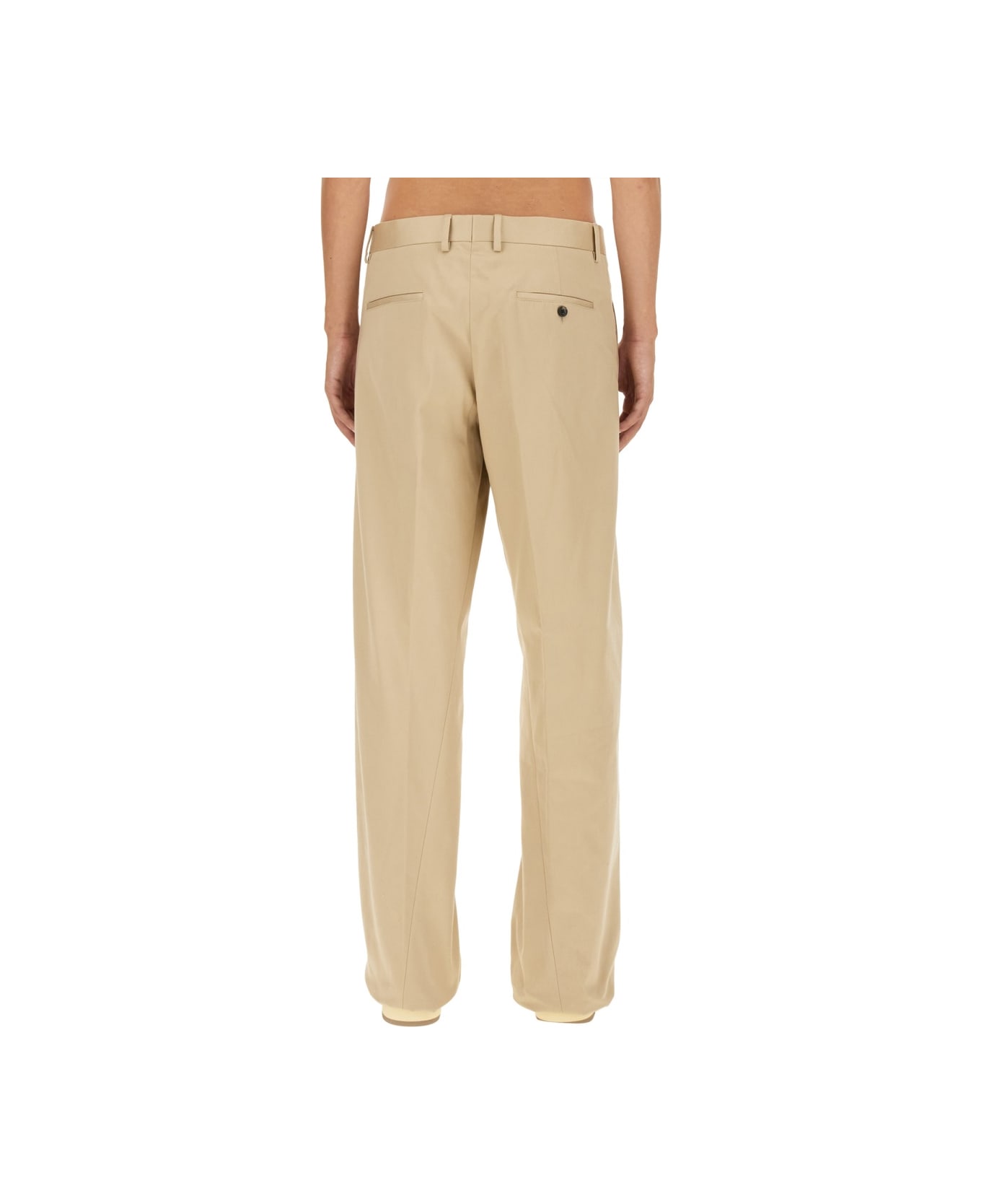 Lanvin Twisted Chino Pants - BEIGE
