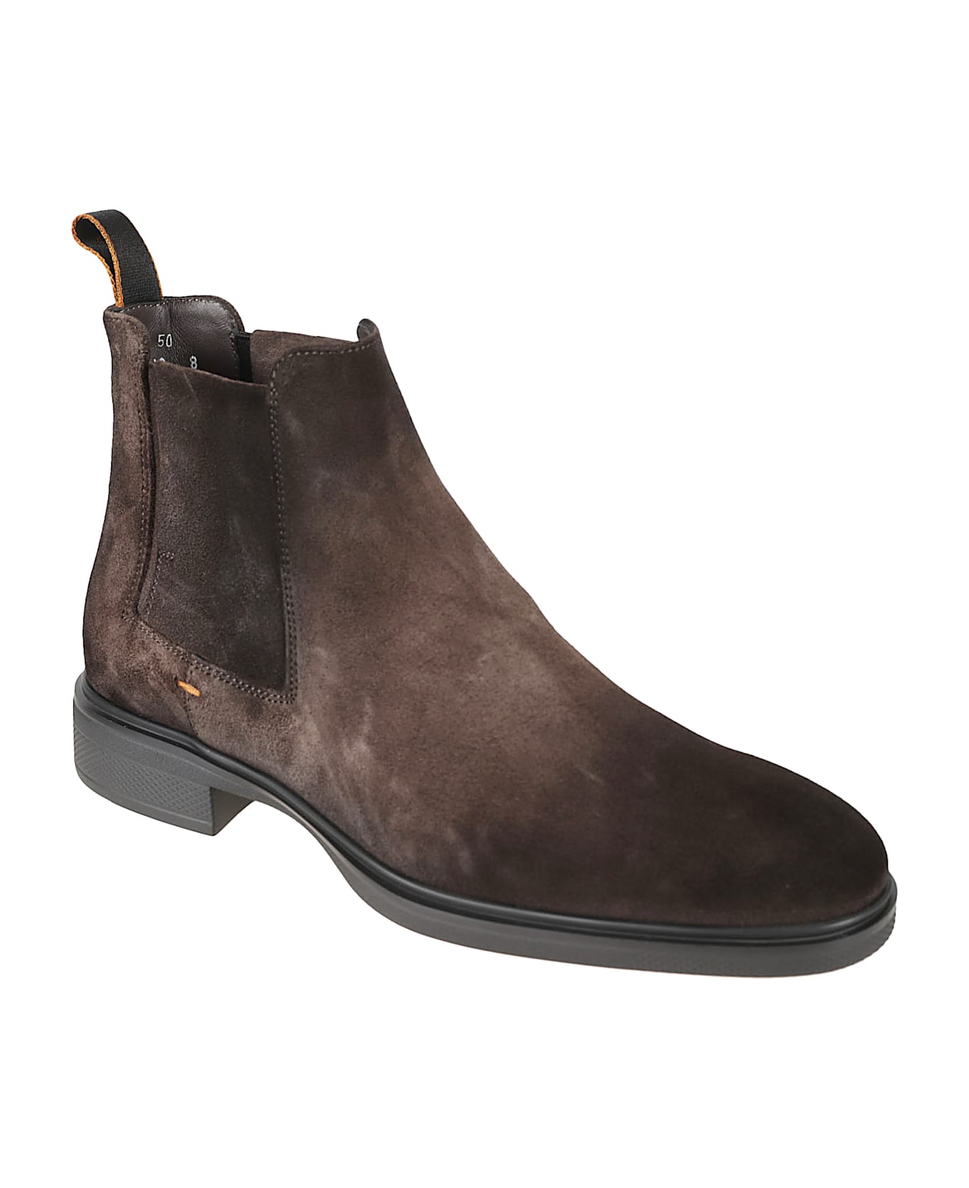 Santoni Easy Onc Boots - Dark Brown