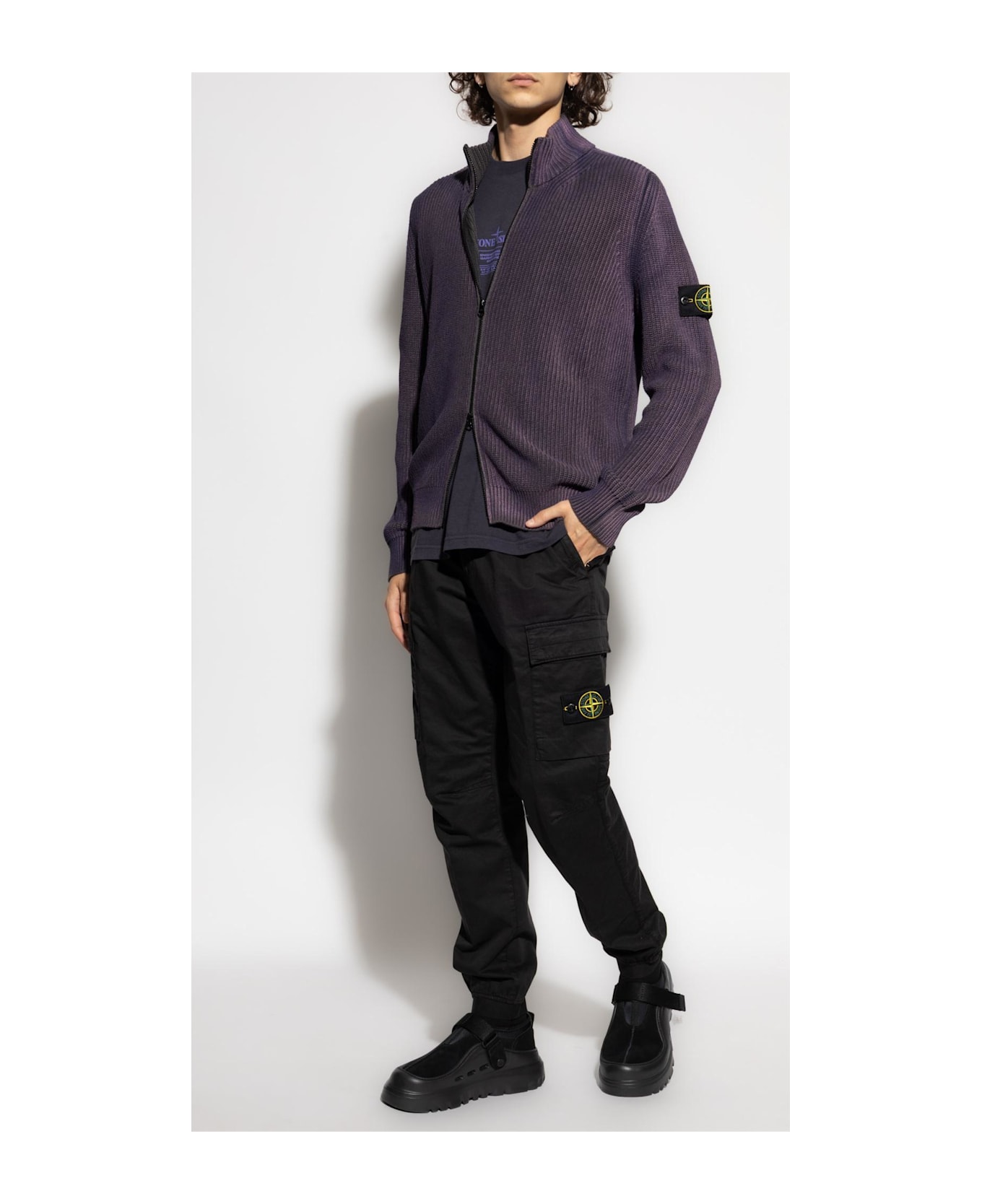 Stone Island T-shirt With Logo - INK