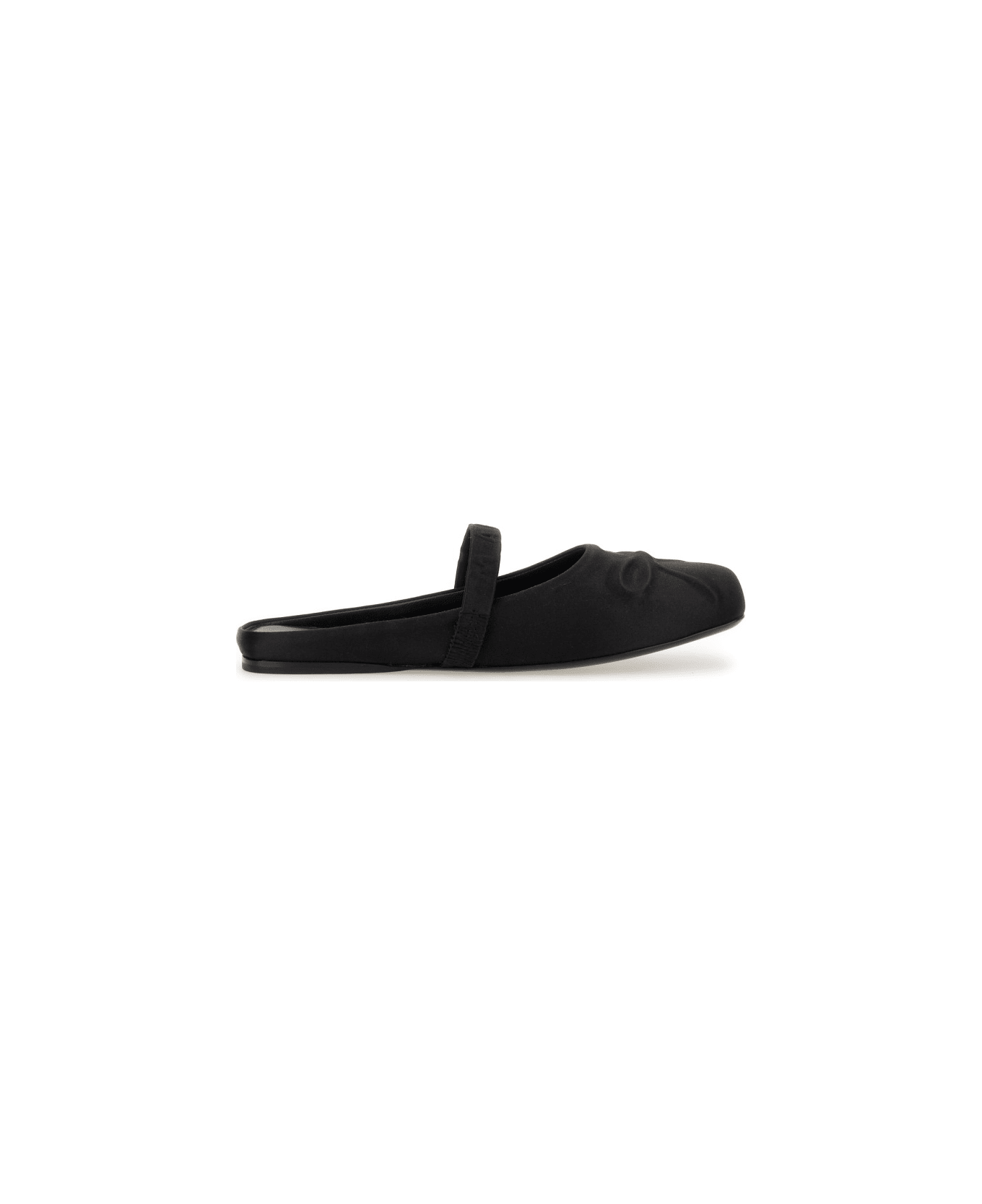 Marni Ballerina Sabot "little Bow - BLACK