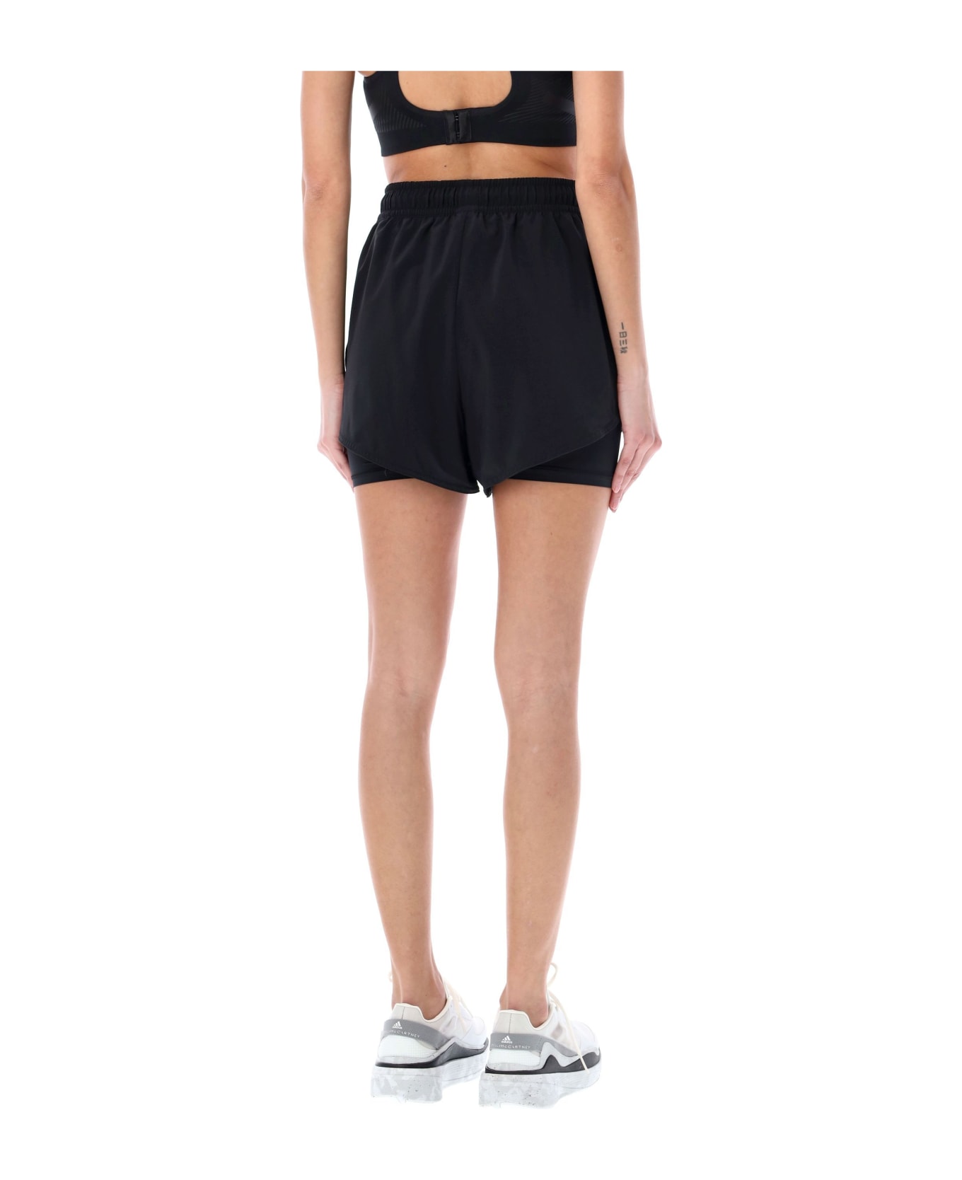 Adidas by Stella McCartney Truepurpose 2-in-1 Training Shorts - BLACK