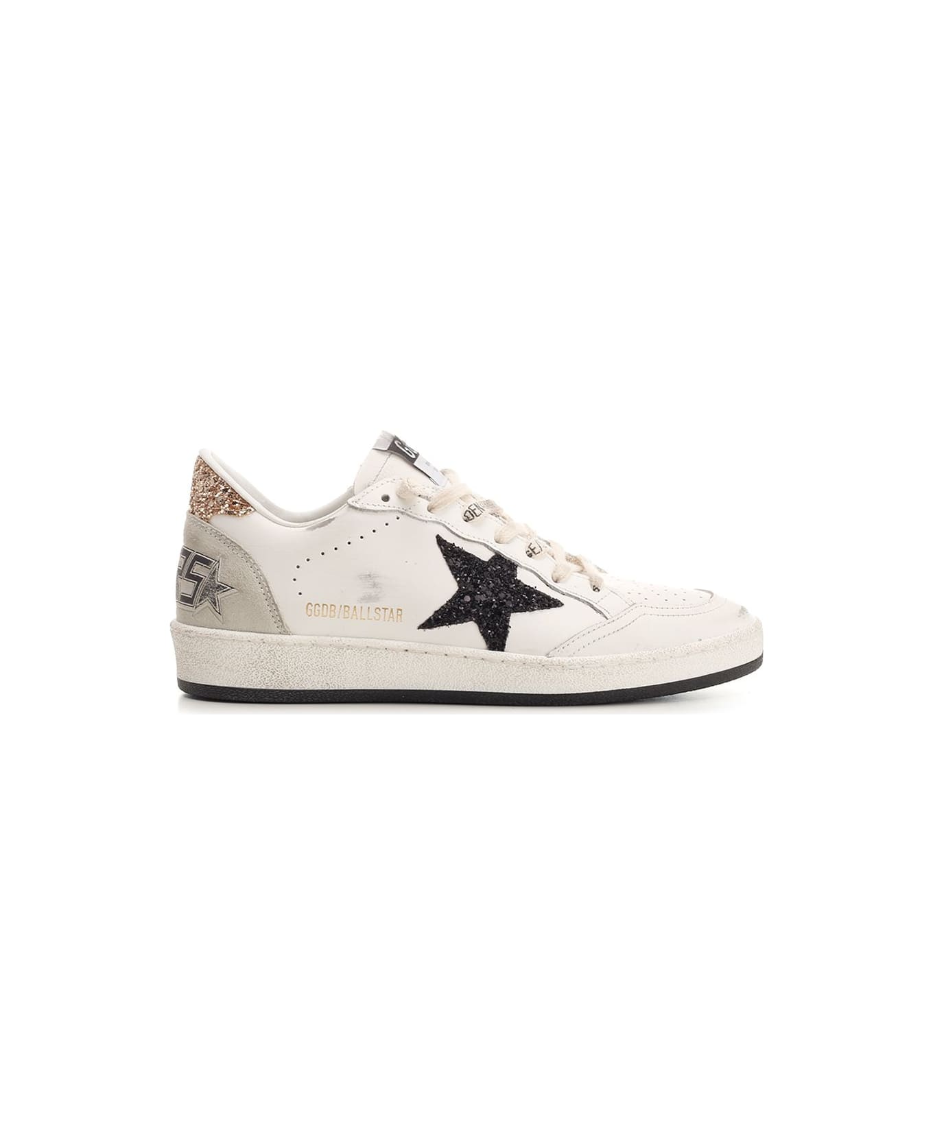 Golden Goose Sneakers 
ball Star
 - WHITE/BLACK/GOLD/ICE