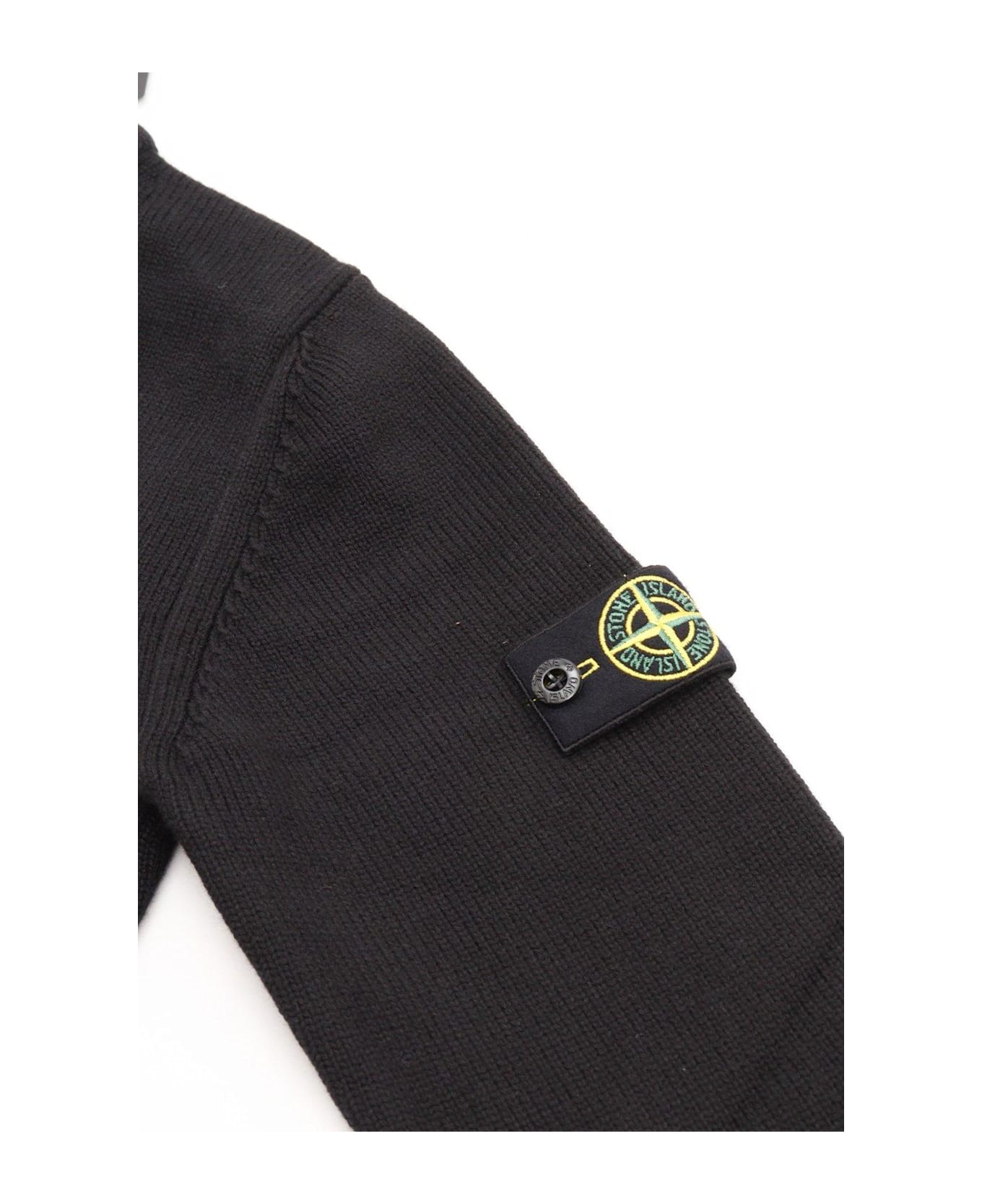 Stone Island Logo Patch Crewneck Jumper