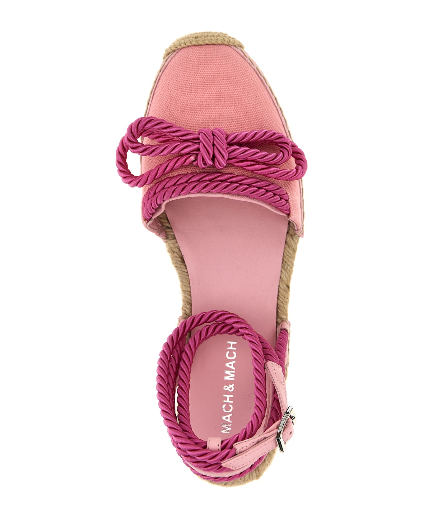 Mach 
Mach 
double Bow Pink Riviera
 Espadrilles - Pink