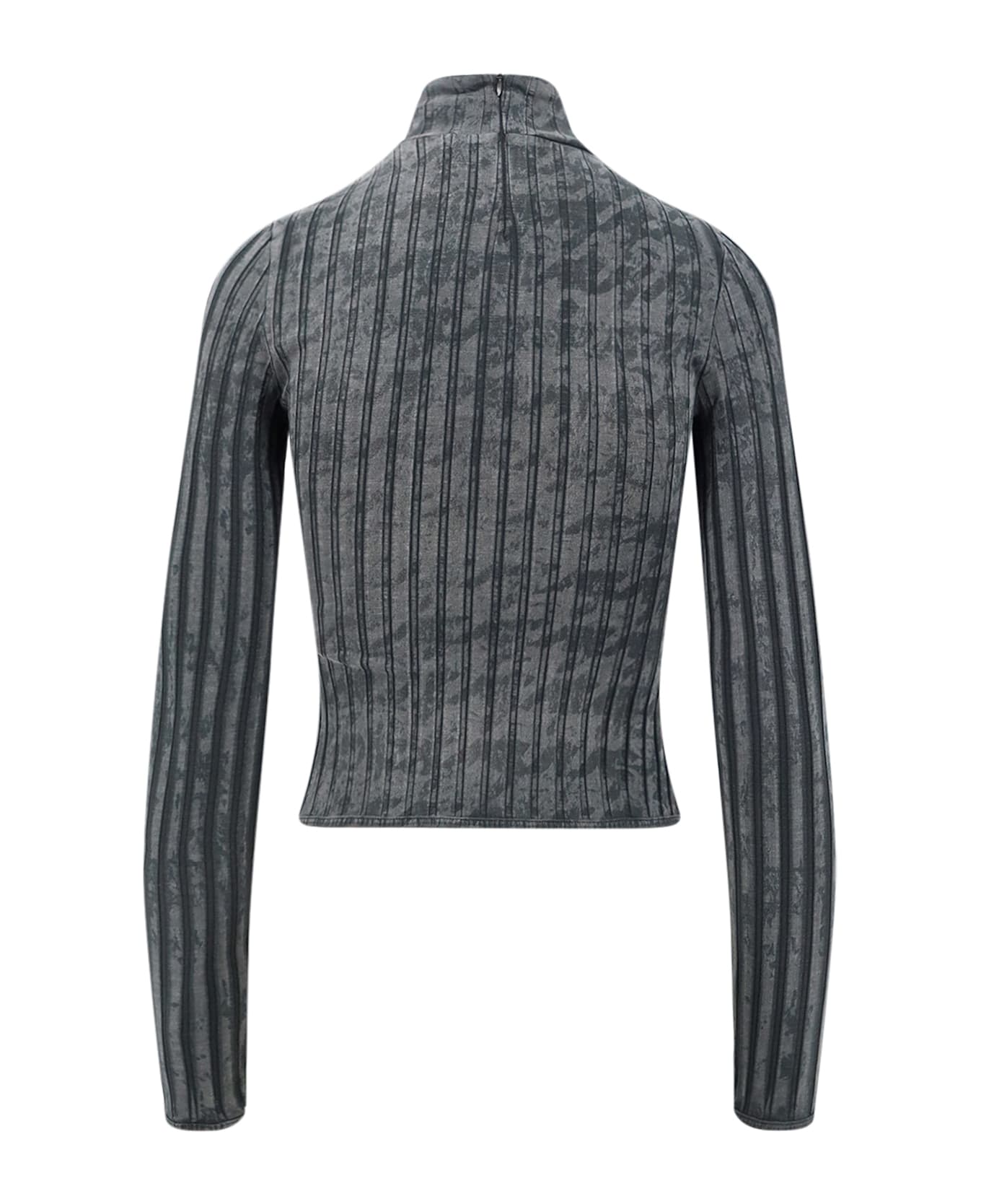 Diesel T-clawa Stretch Cotton T-shirt - Grey