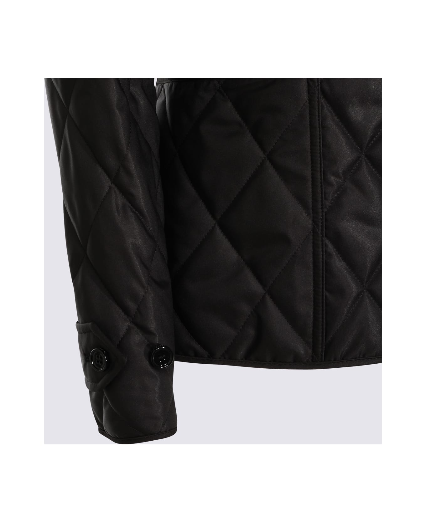 Burberry Black Down Jacket - Black