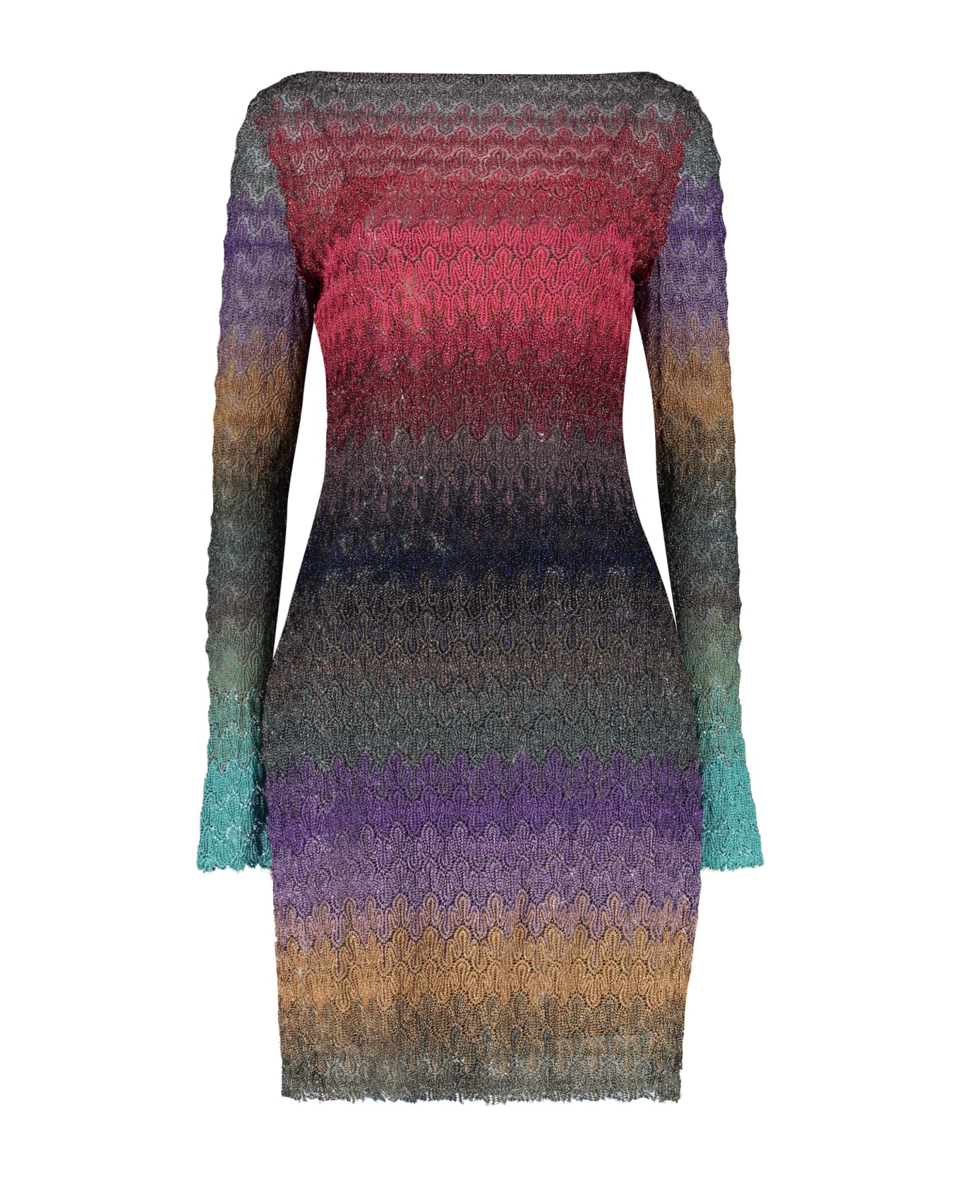 Missoni Knitted Lurex Maxi-dress - Multicolor