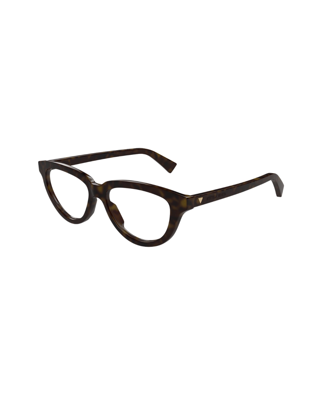 Bottega Veneta Eyewear Bottega Veneta Bv1366o Linea Triangle 002 Havana Glasses - Havana