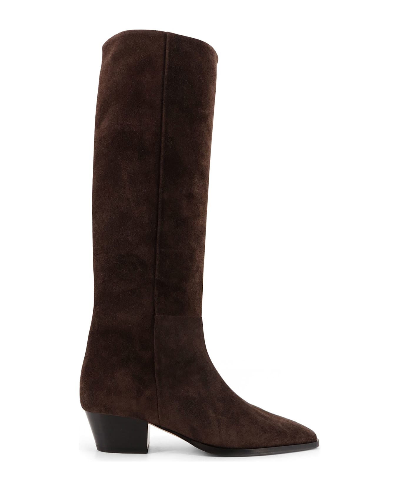 aeyde Medea Suede Boots - Brown