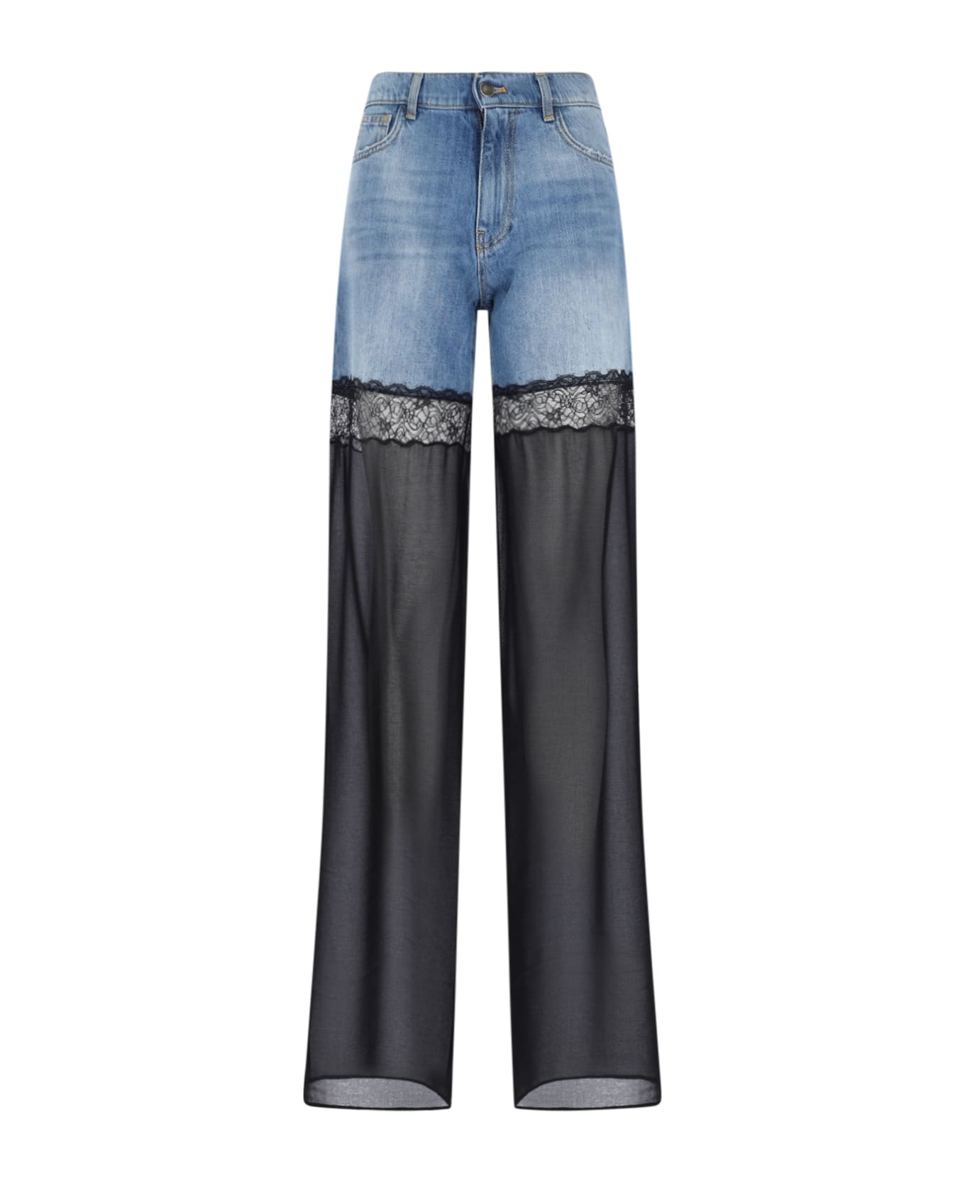 Nensi Dojaka Hybrid Straight Jeans - Blue