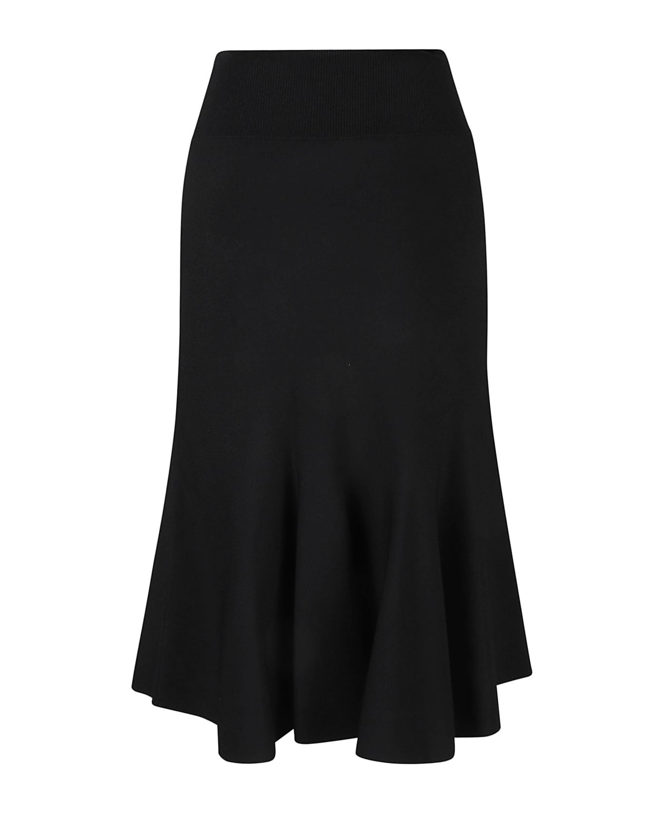 Stella McCartney Compact Knit Skirt - Black
