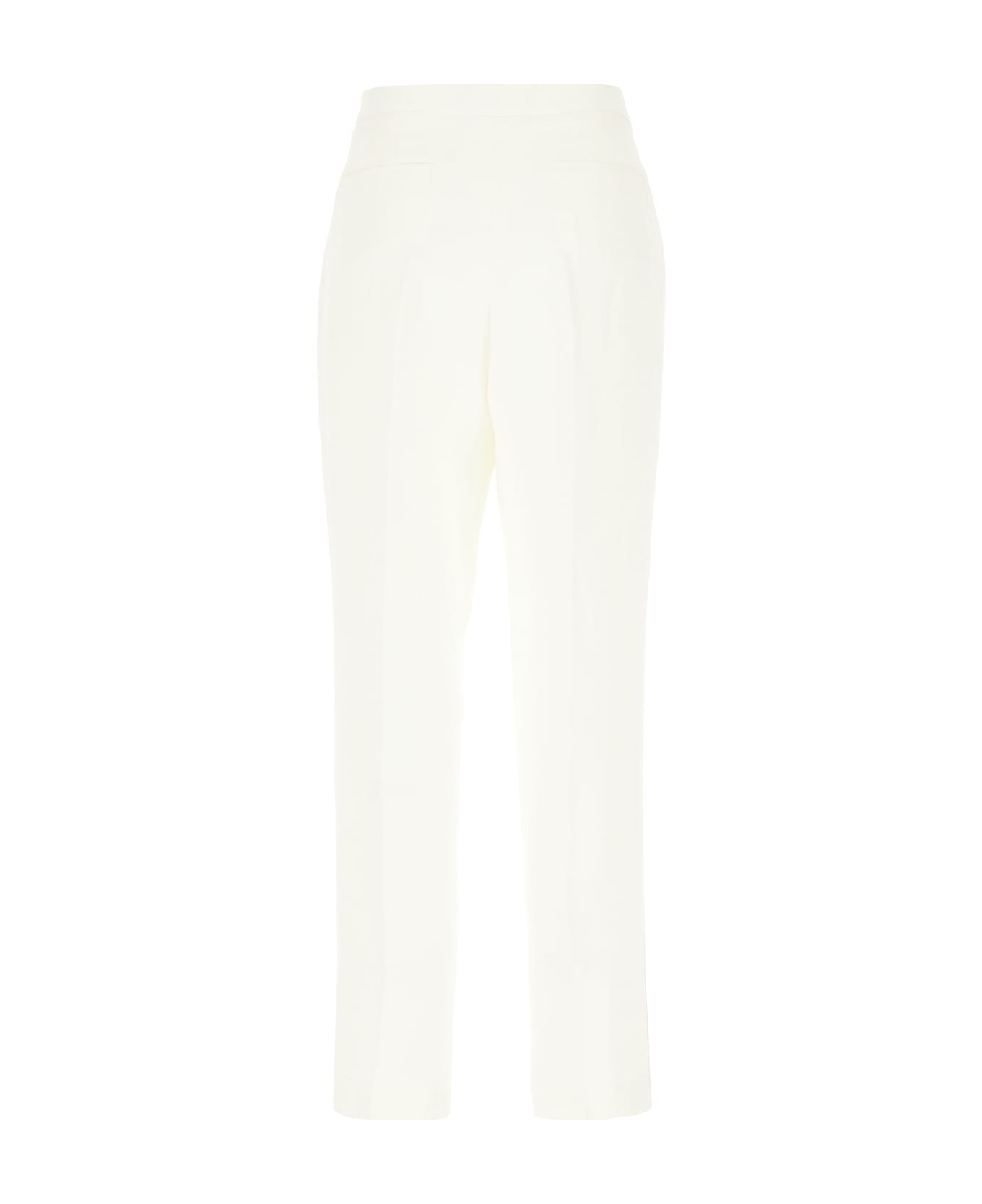 Fabiana Filippi Ivory Viscose Blend Pants - White