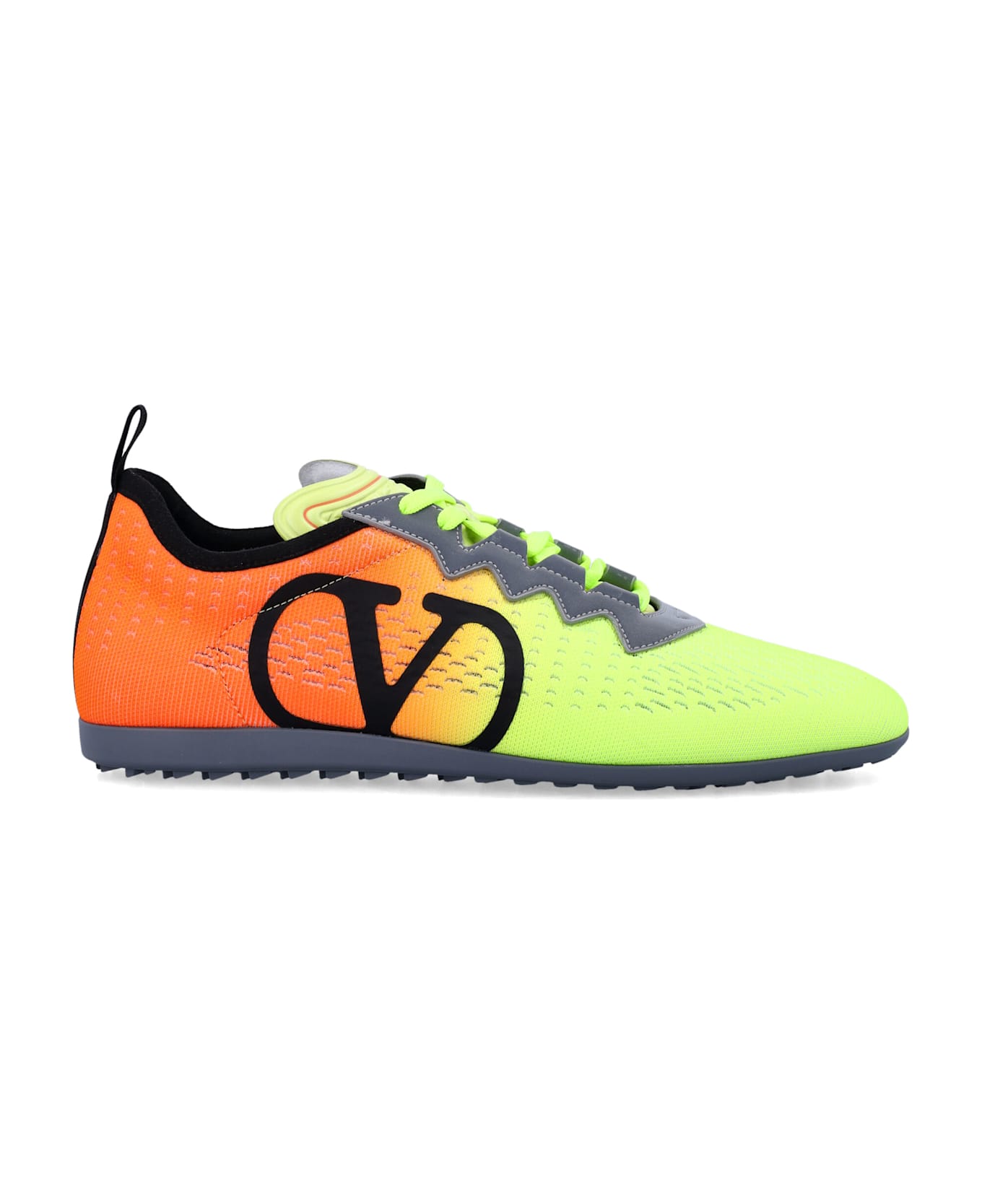 Valentino Garavani Chromathon Sneaker - LIME-ORANGE FLUO-BLACK-GREY