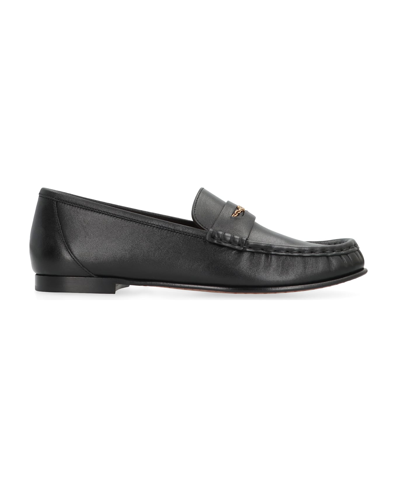 Chloé Leather Loafers - black