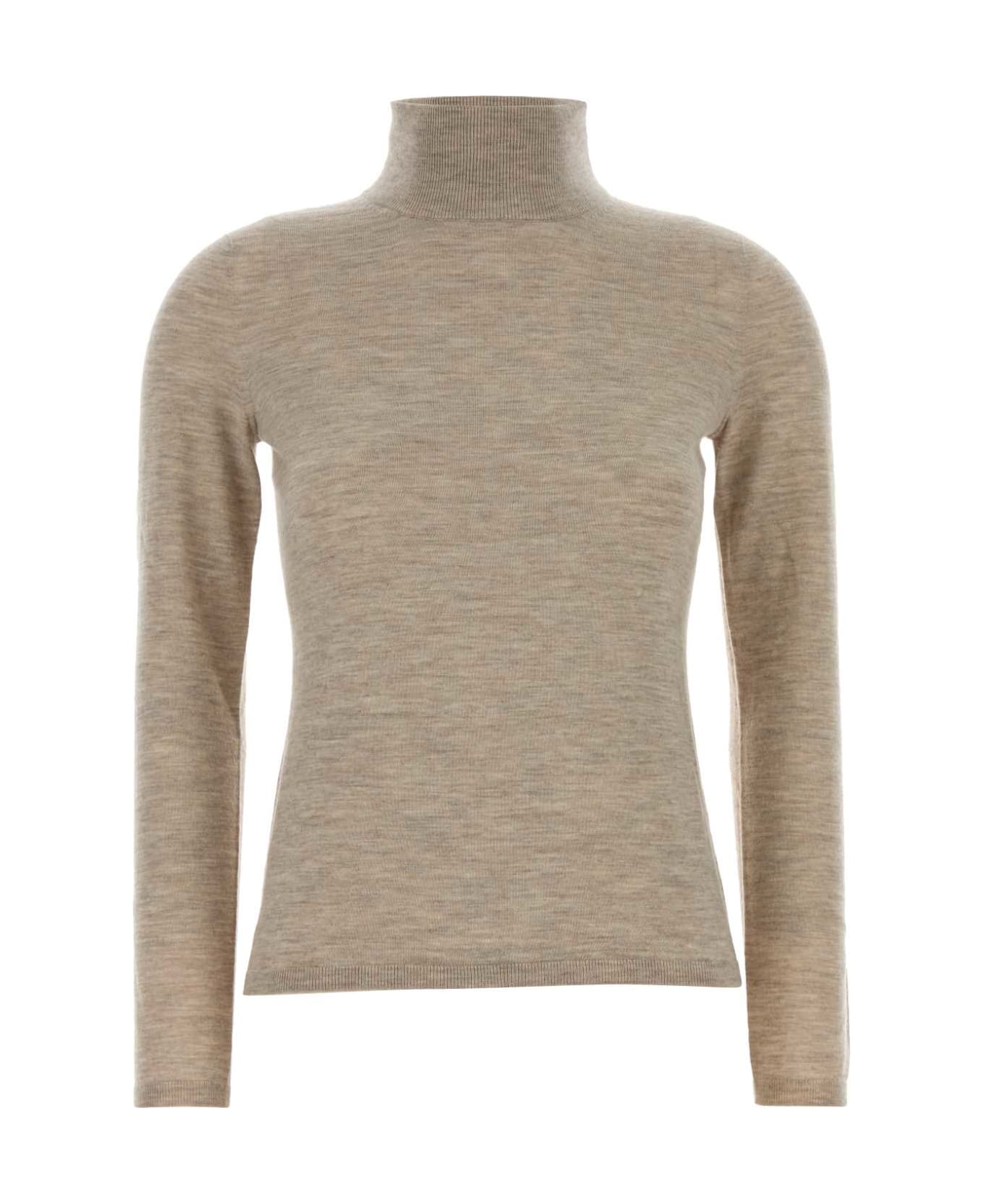 Max Mara Cappuccino Cashmere Means Sweater - BEIGE