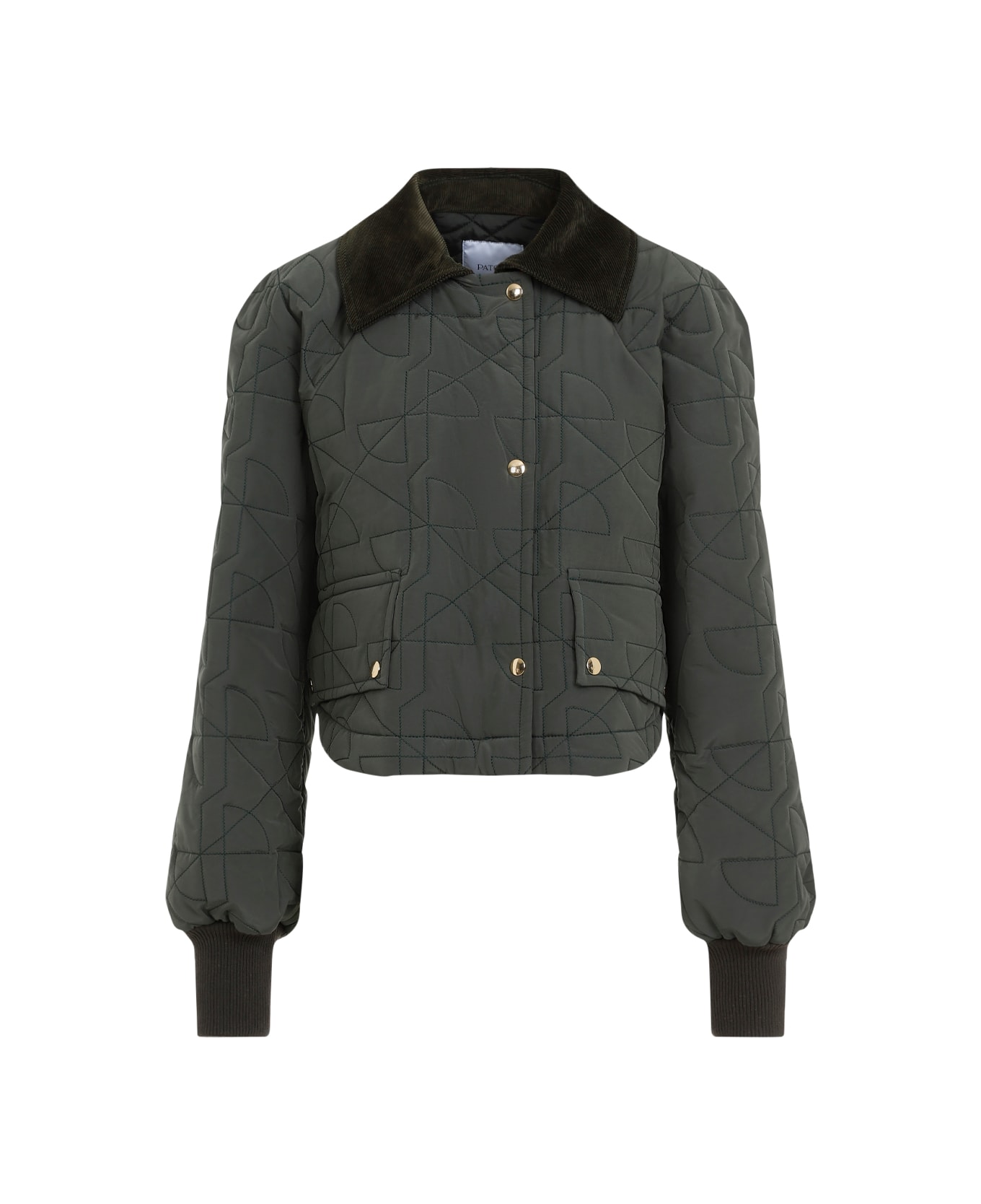 ブルゾン PATOU CROPPED QUILTED BLOUSON Patou | Cropped quilted bomber in recycled nylon