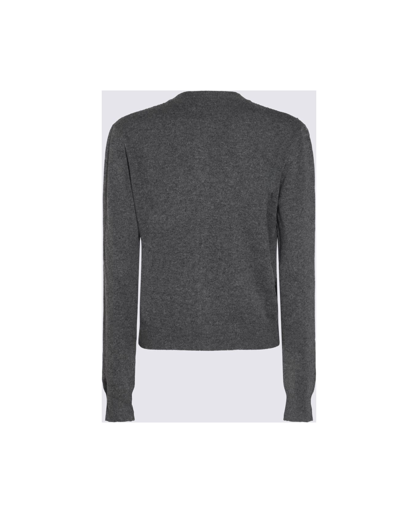 Fabiana Filippi Grey Wool Knitwear - PIOMBO