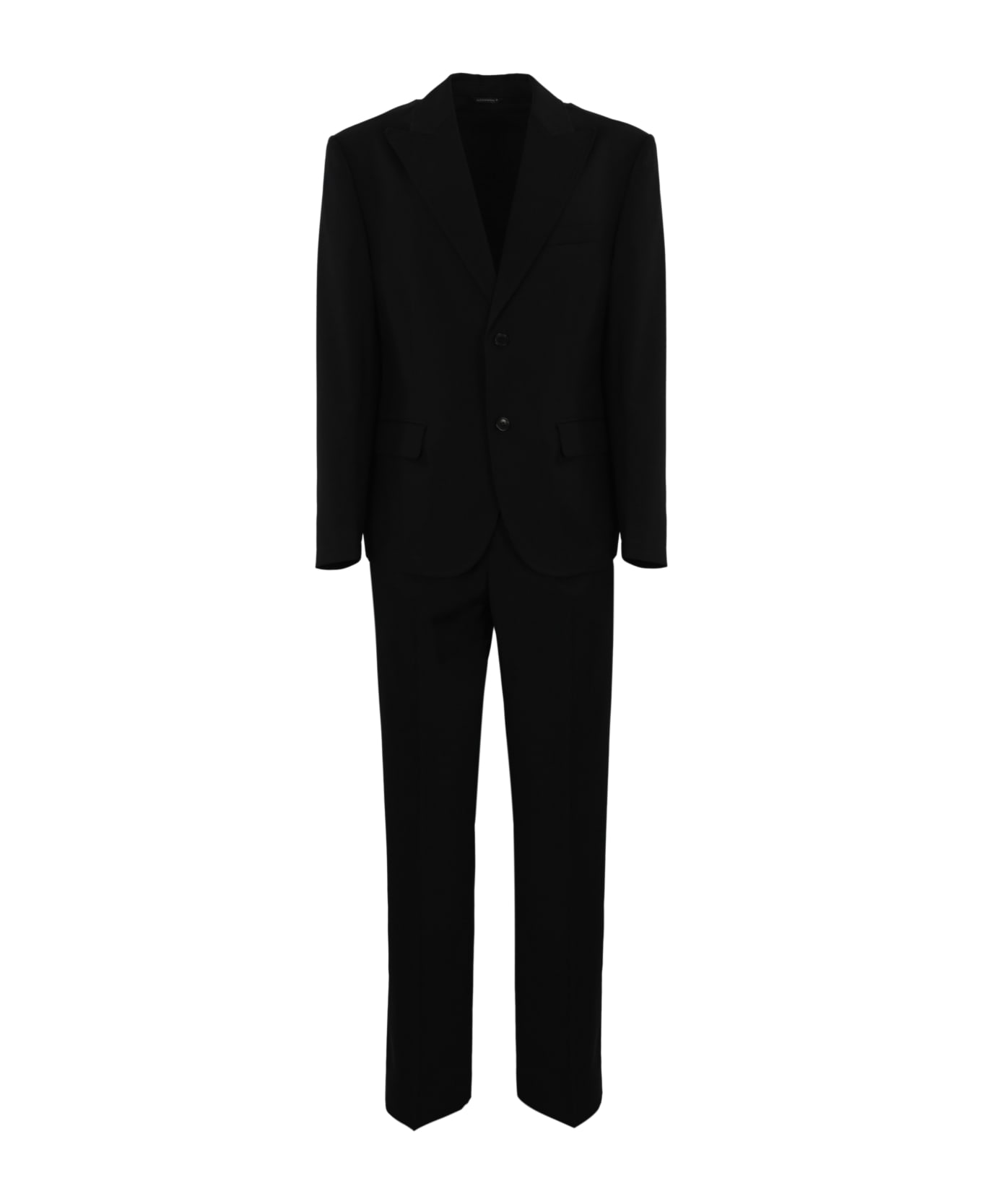 Daniele Alessandrini Oversized Single-breasted Suit - Nero スーツ