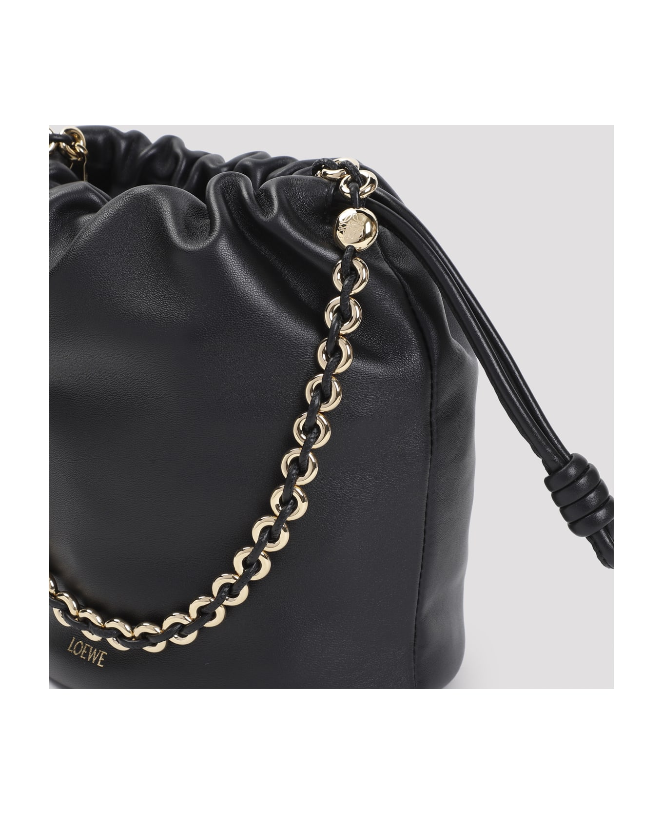 Loewe Flamenco Purse Bucket Bag - Black